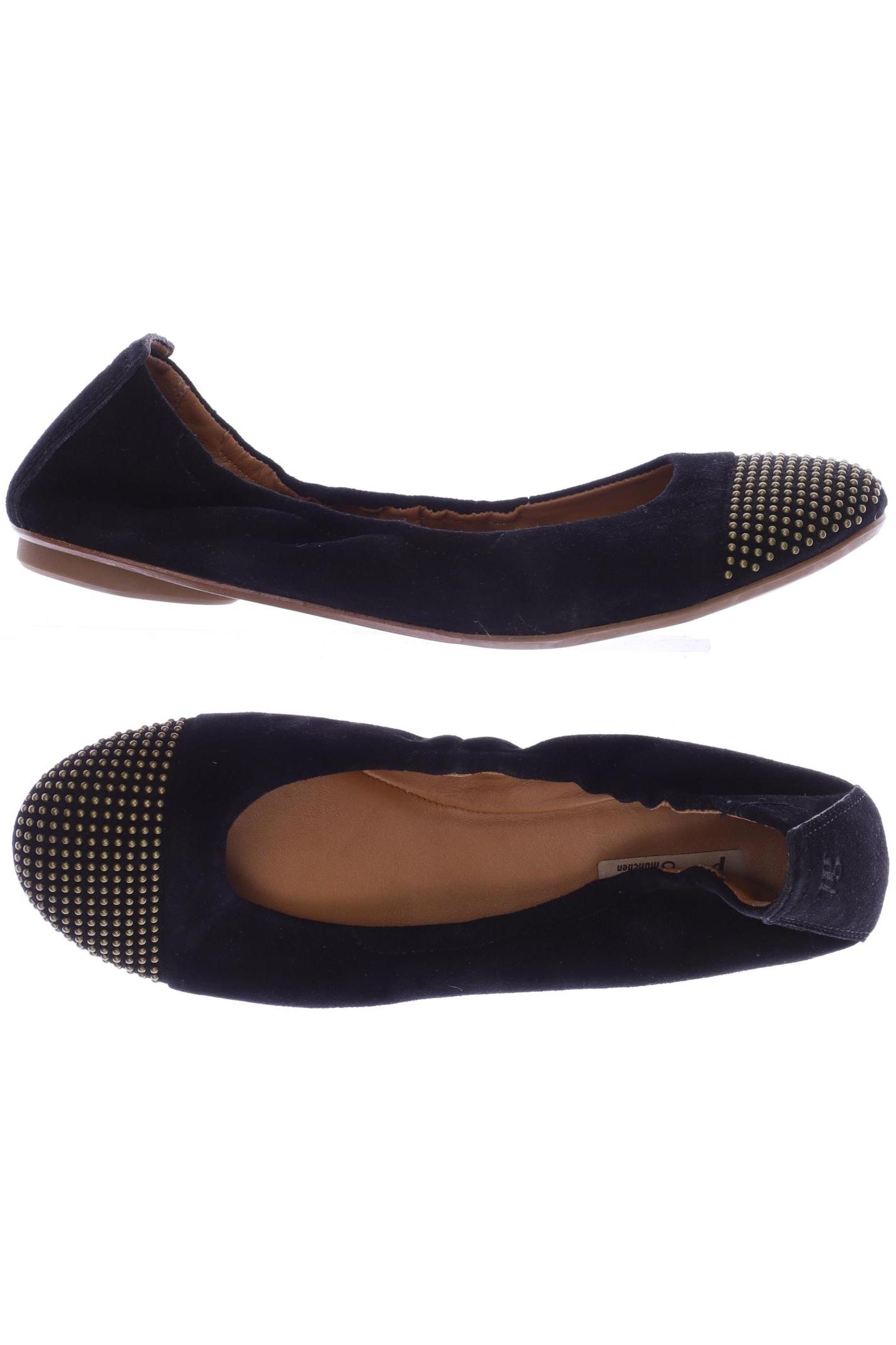 

Paul Green Damen Ballerinas, schwarz