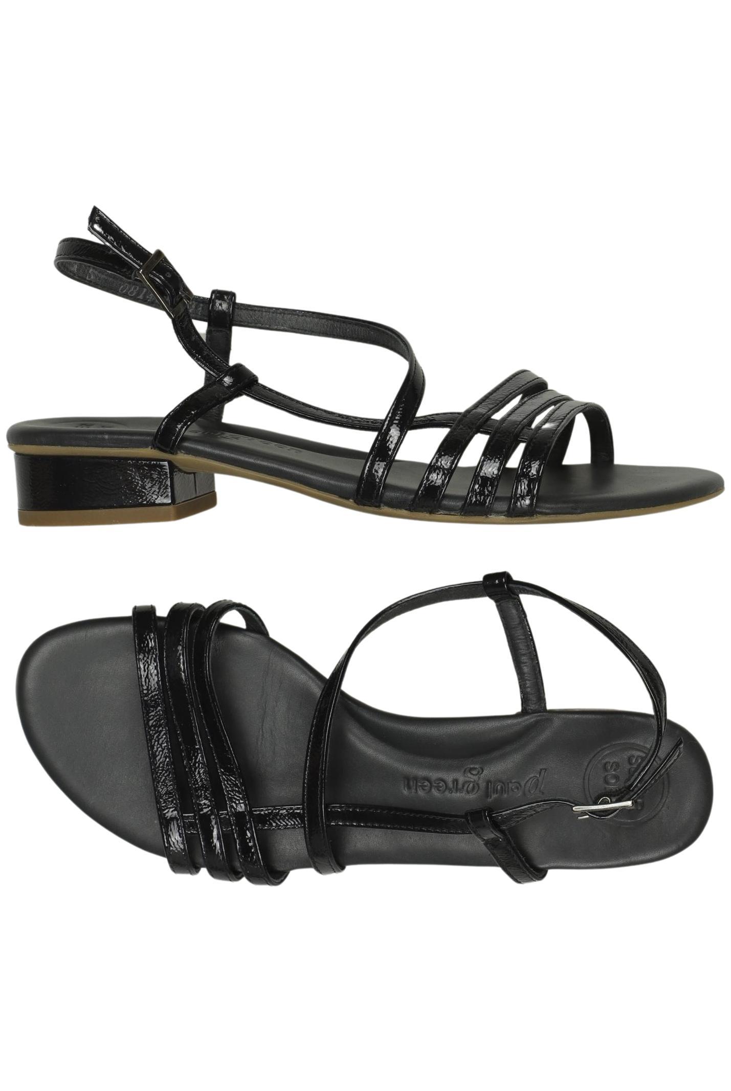 

Paul Green Damen Sandale, schwarz, Gr. 5