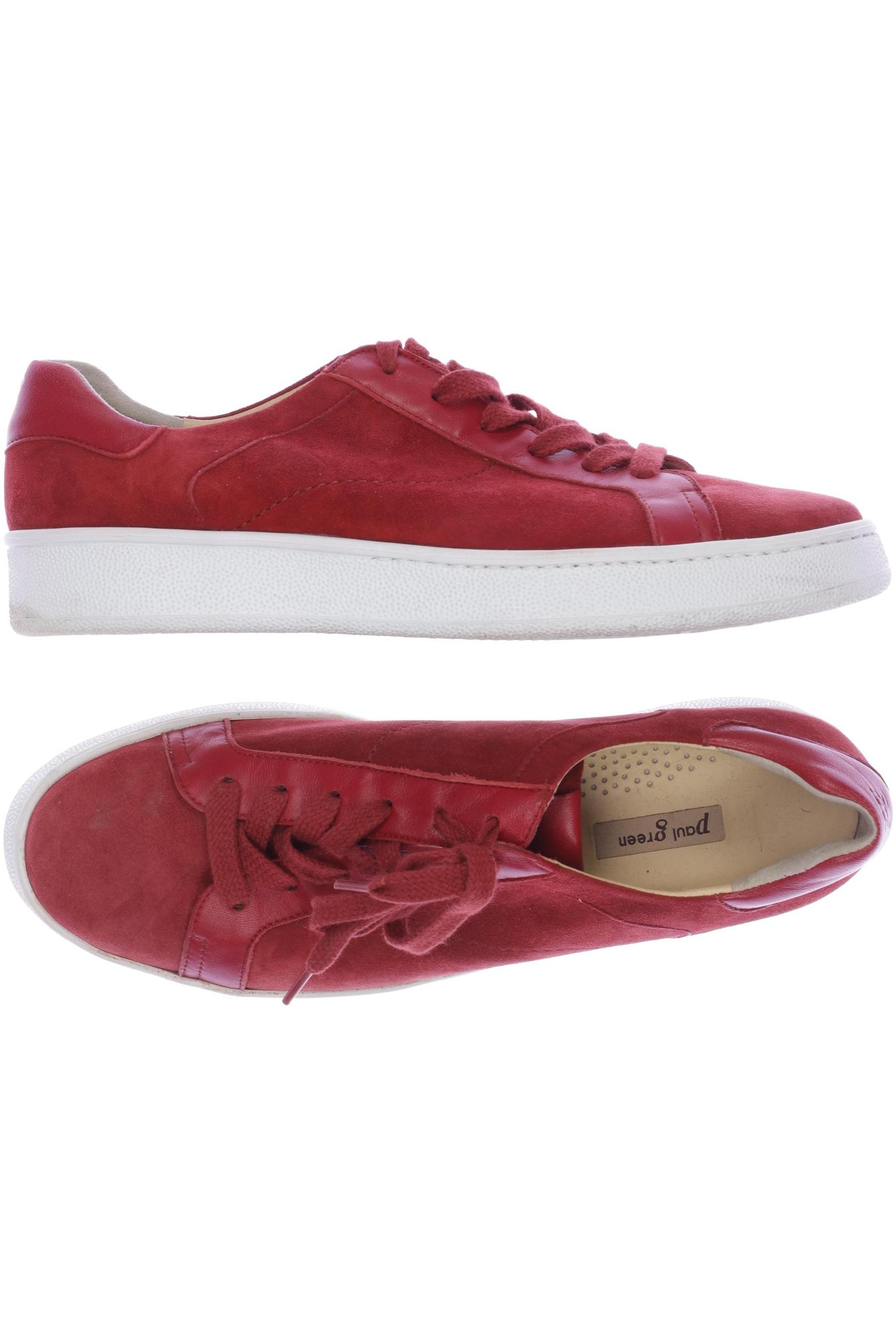 

Paul Green Damen Halbschuh, rot, Gr. 43