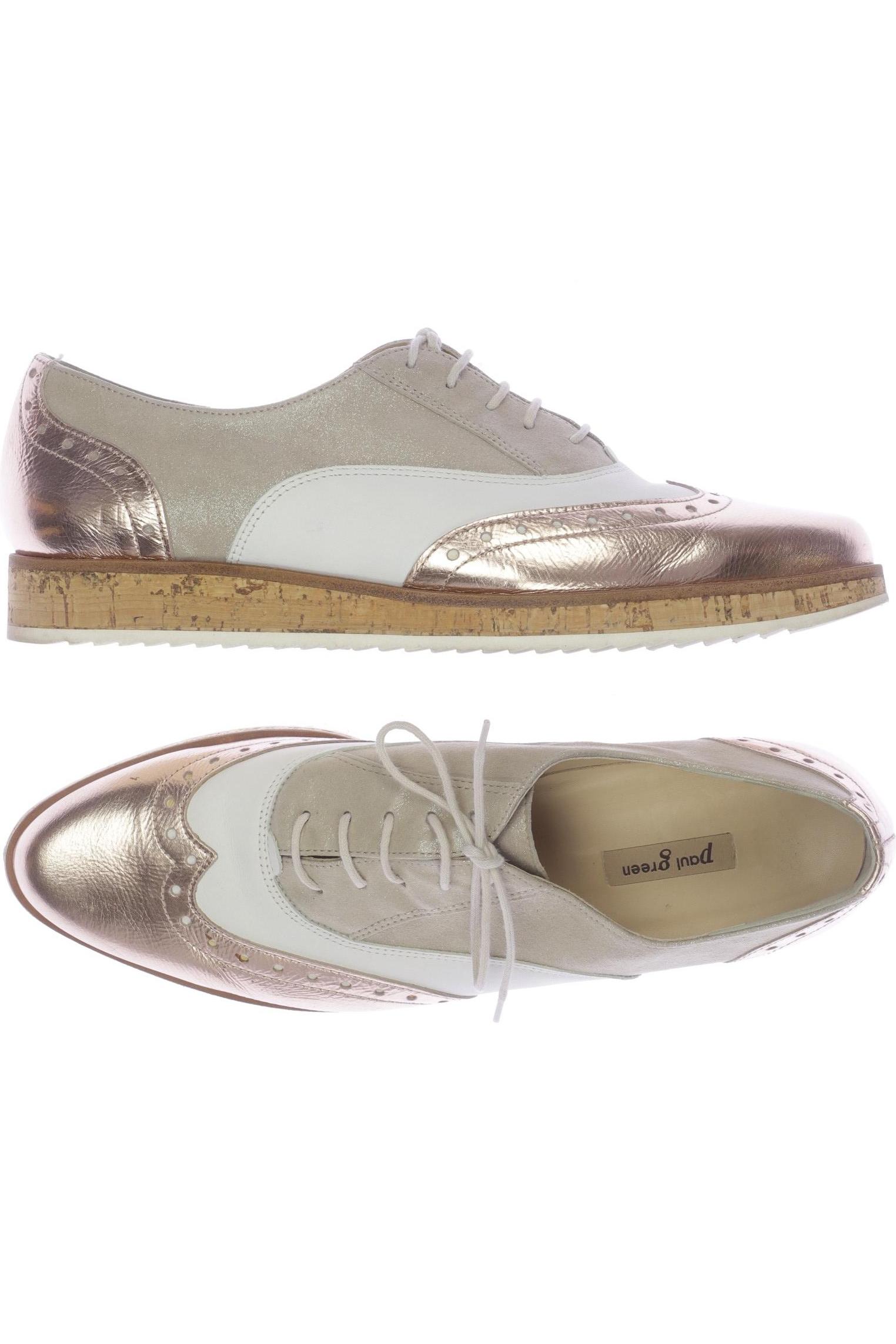 

Paul Green Damen Halbschuh, beige, Gr. 6.5
