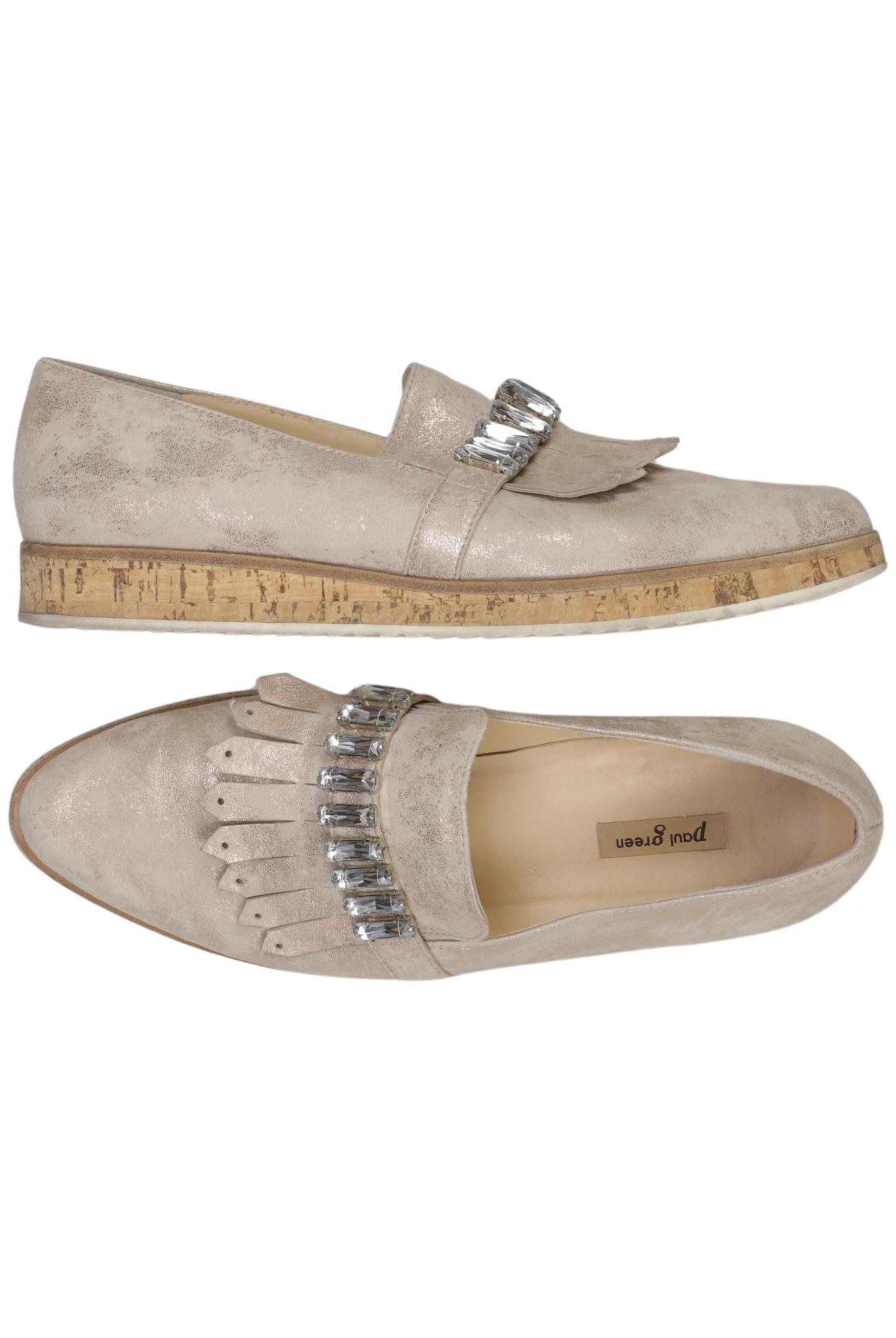 

Paul Green Damen Halbschuh, beige, Gr. 6.5