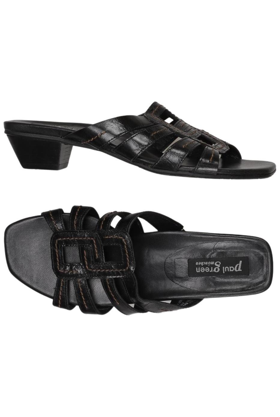 

Paul Green Damen Sandale, schwarz, Gr. 5