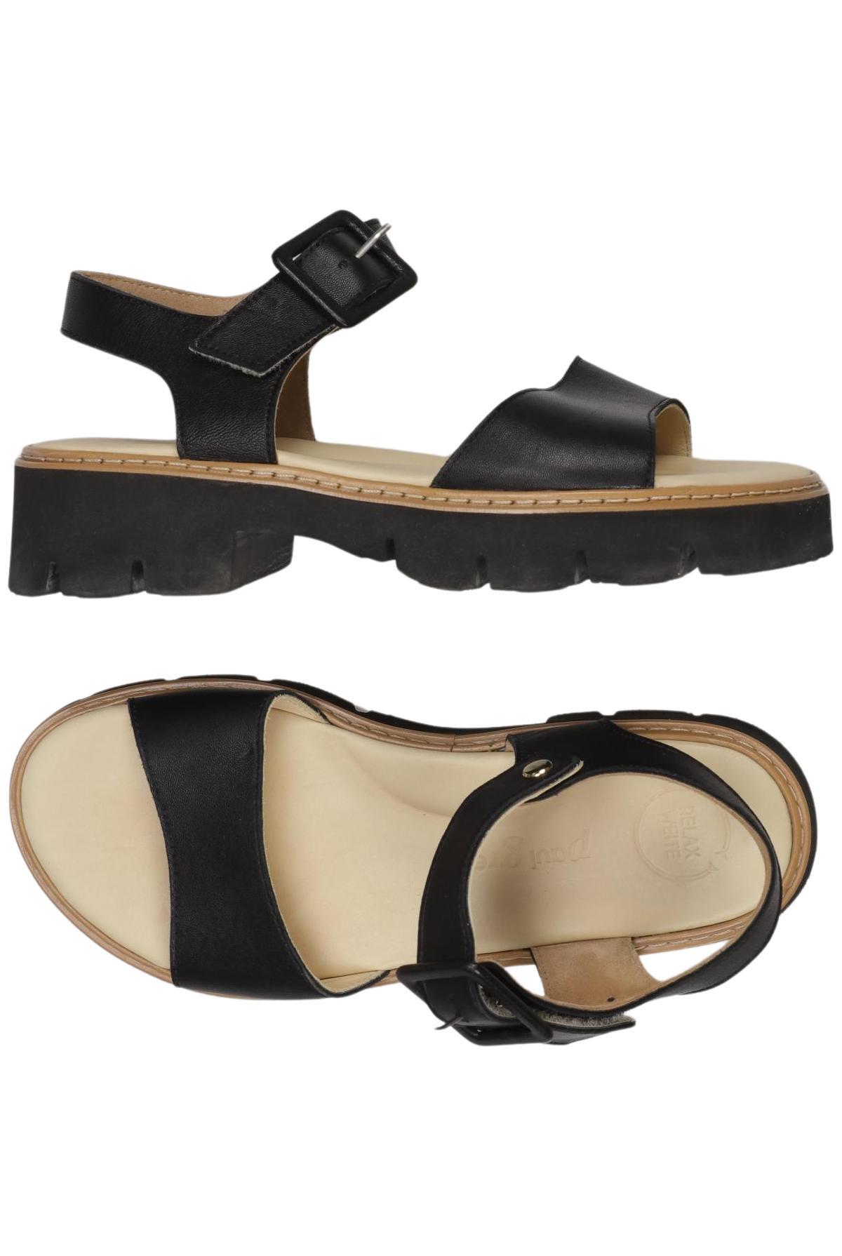 

Paul Green Damen Sandale, schwarz, Gr. 4.5