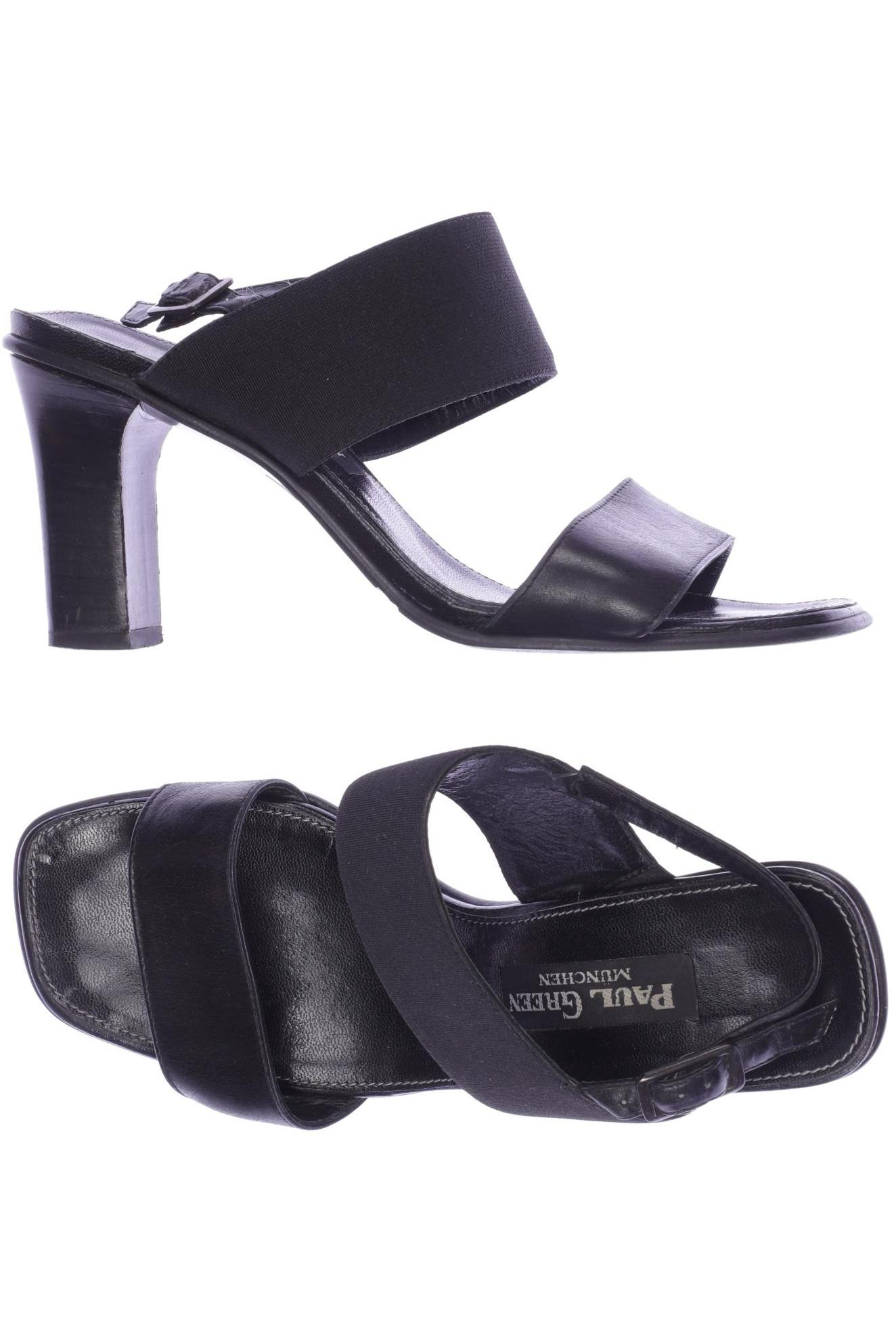 

Paul Green Damen Sandale, schwarz, Gr. 4