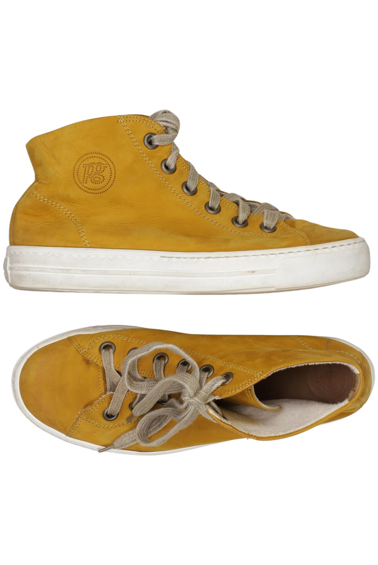 

Paul Green Damen Sneakers, gelb, Gr. 5