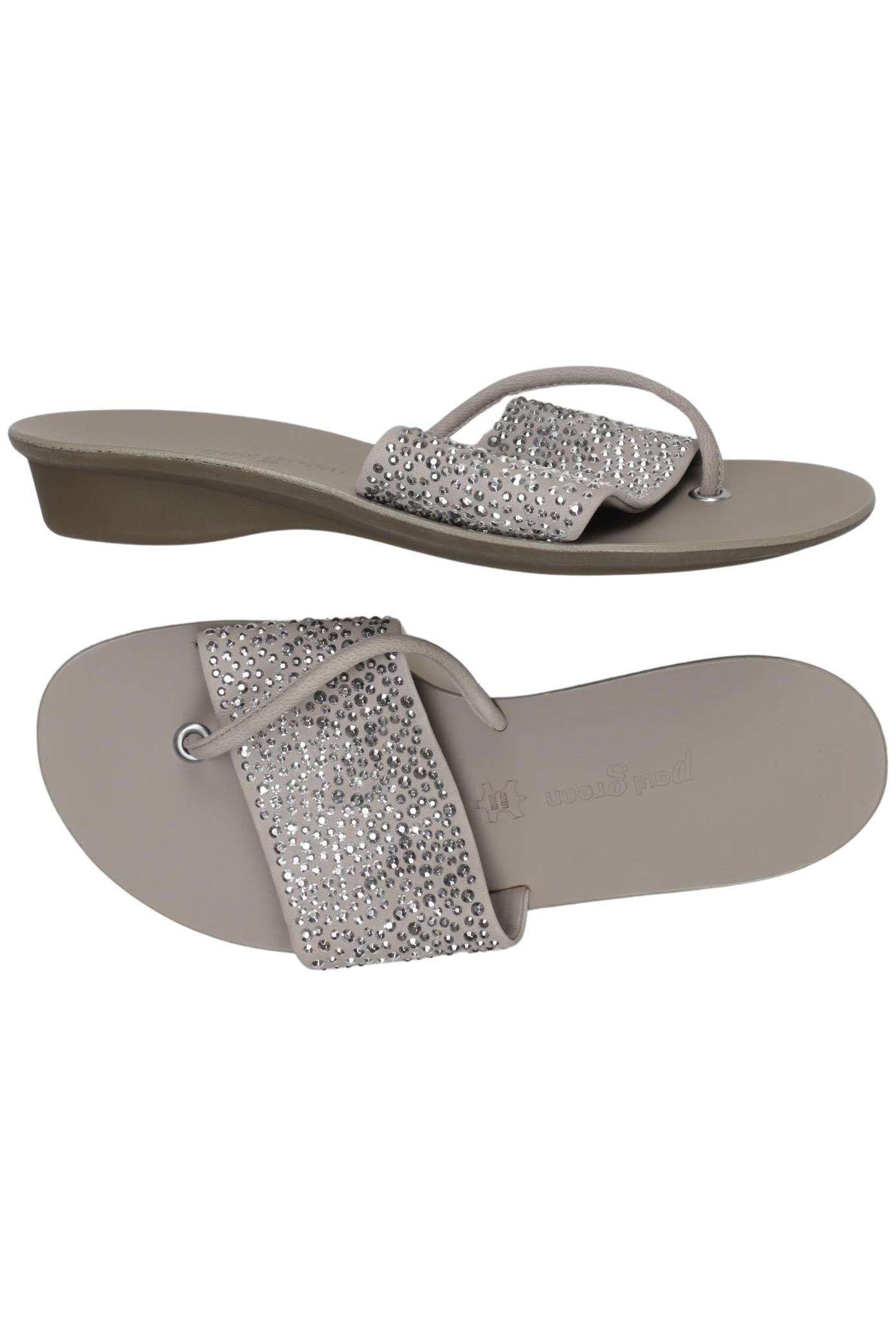 

Paul Green Damen Sandale, grau, Gr. 4