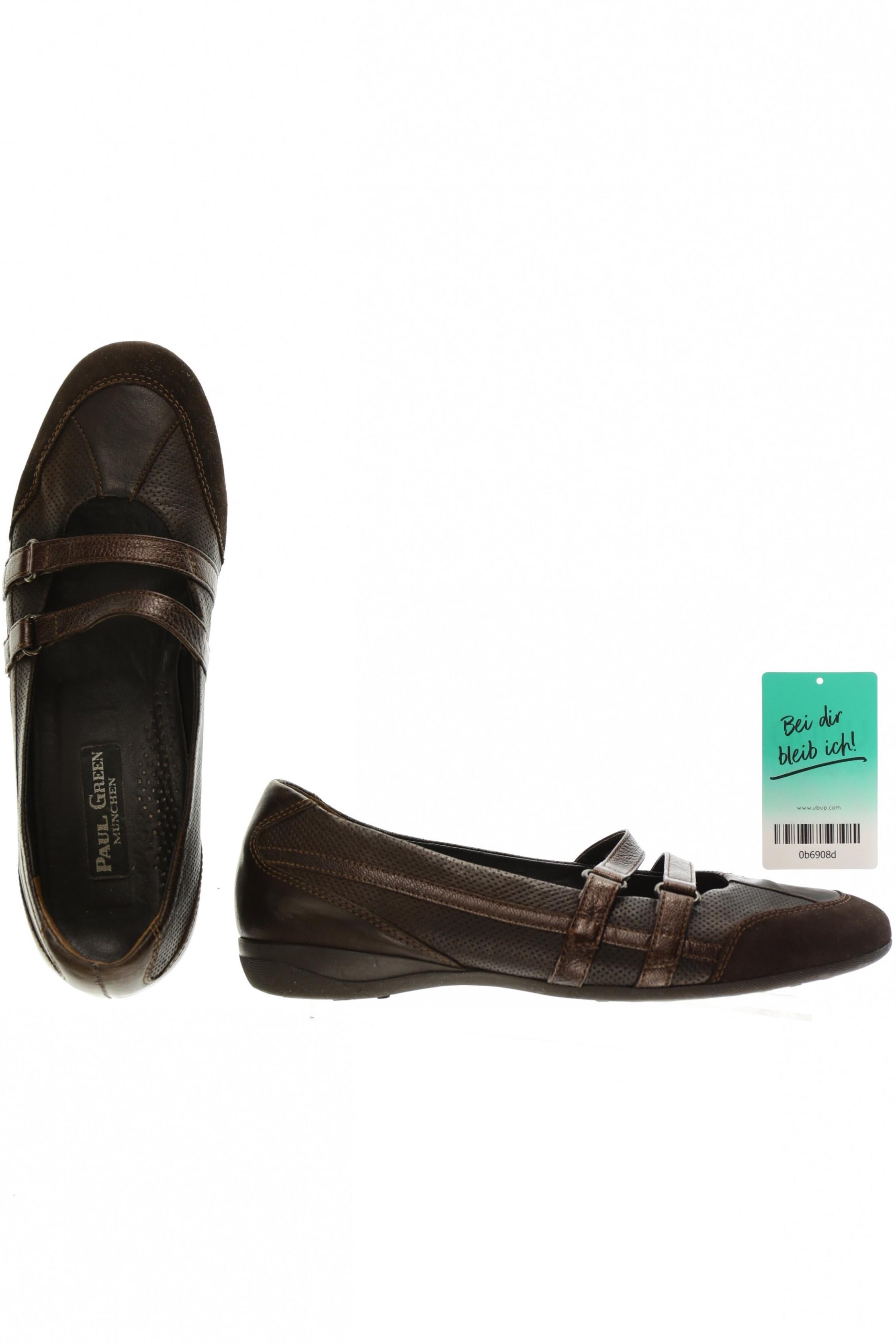 

Paul Green Damen Ballerinas, braun, Gr. 5.5