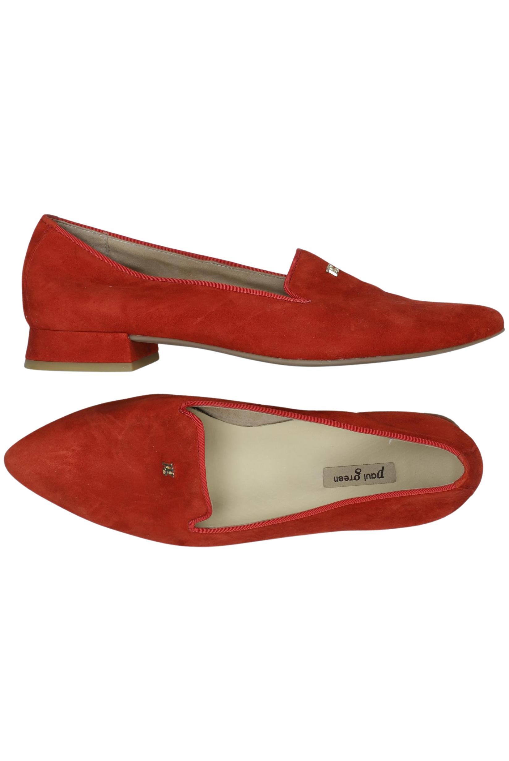 

Paul Green Damen Halbschuh, rot, Gr. 5.5