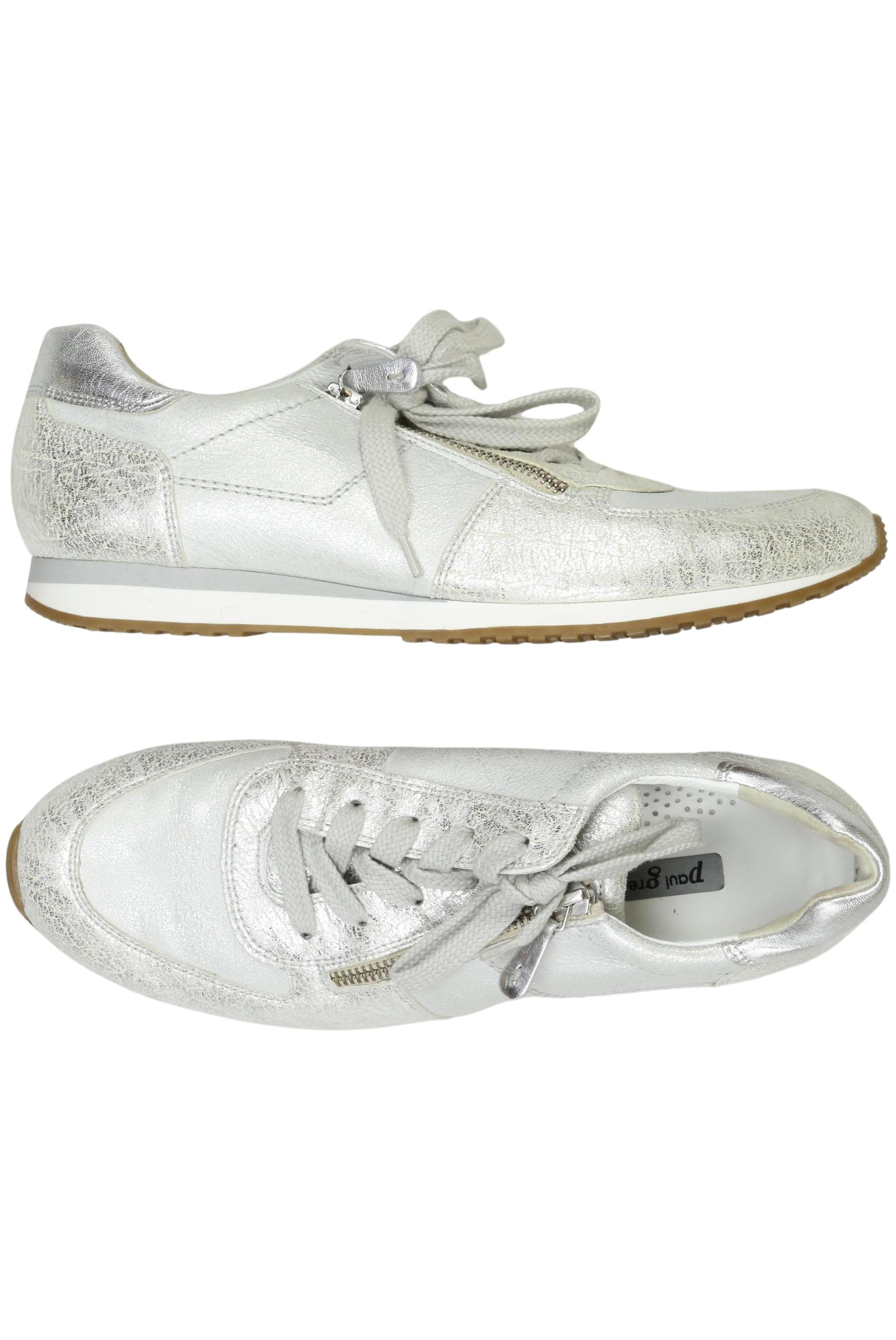 

Paul Green Damen Sneakers, silber, Gr. 6.5