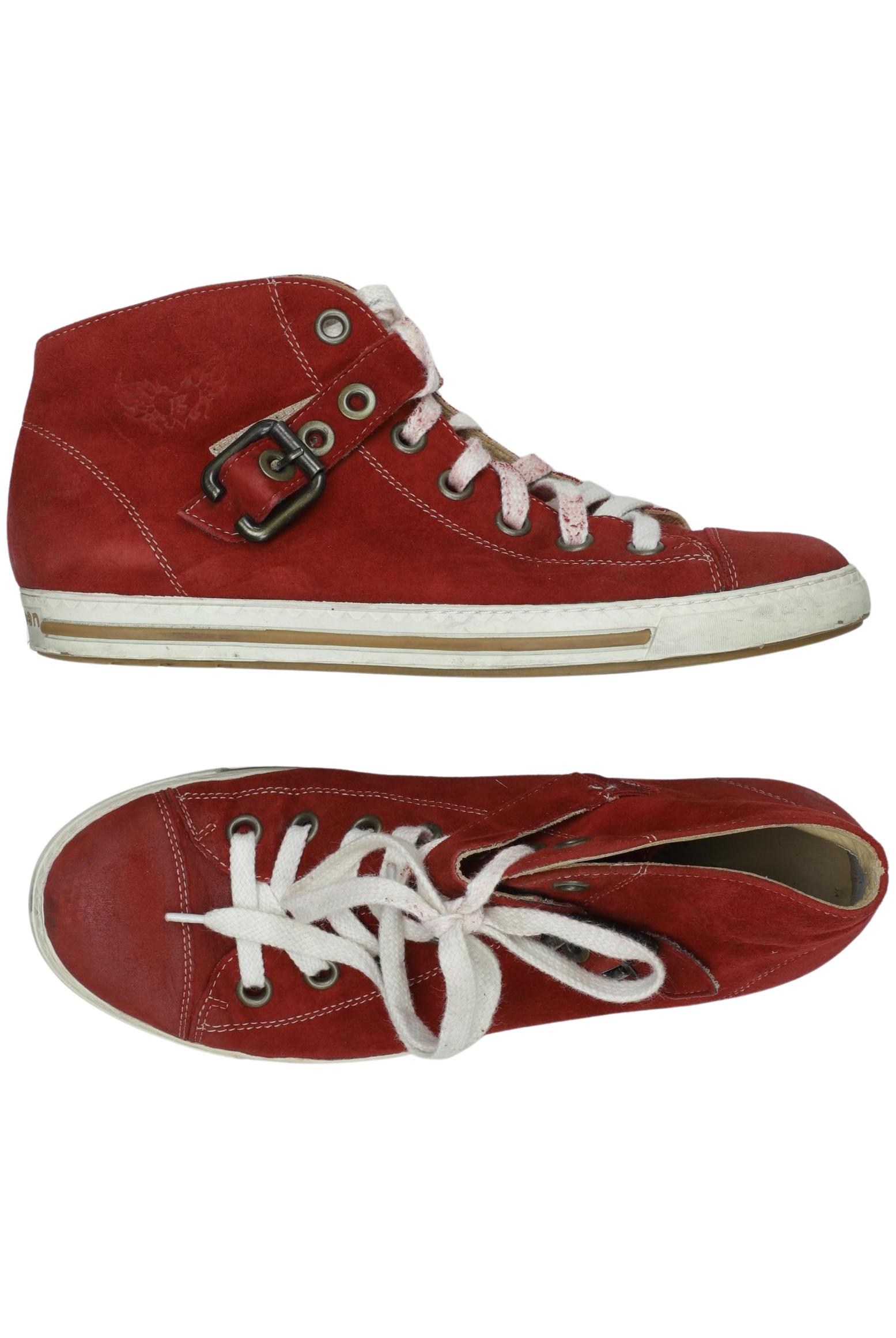 

Paul Green Damen Sneakers, rot, Gr. 5.5