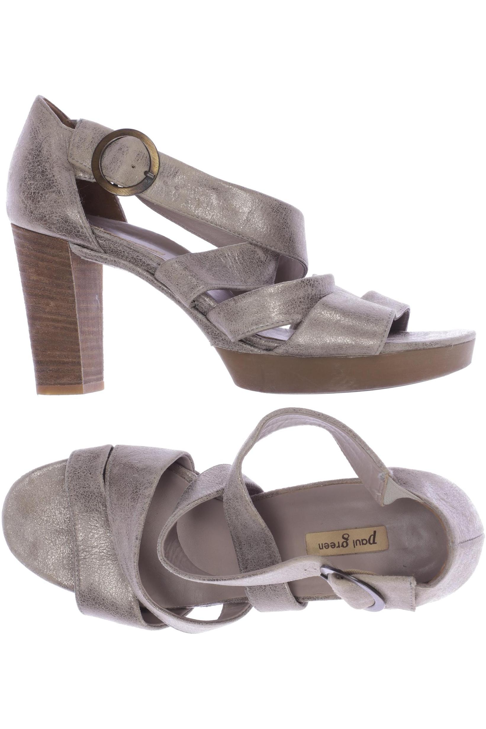 

Paul Green Damen Sandale, beige, Gr. 6