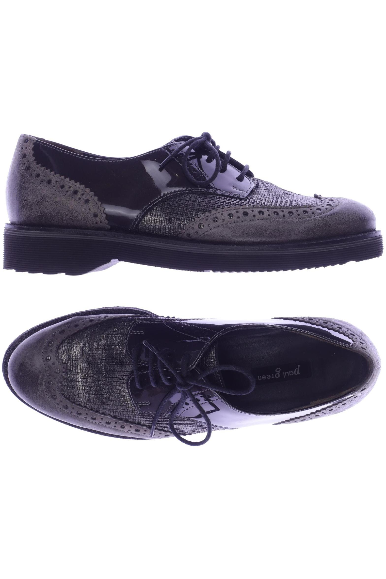 

Paul Green Damen Halbschuh, grau, Gr. 4