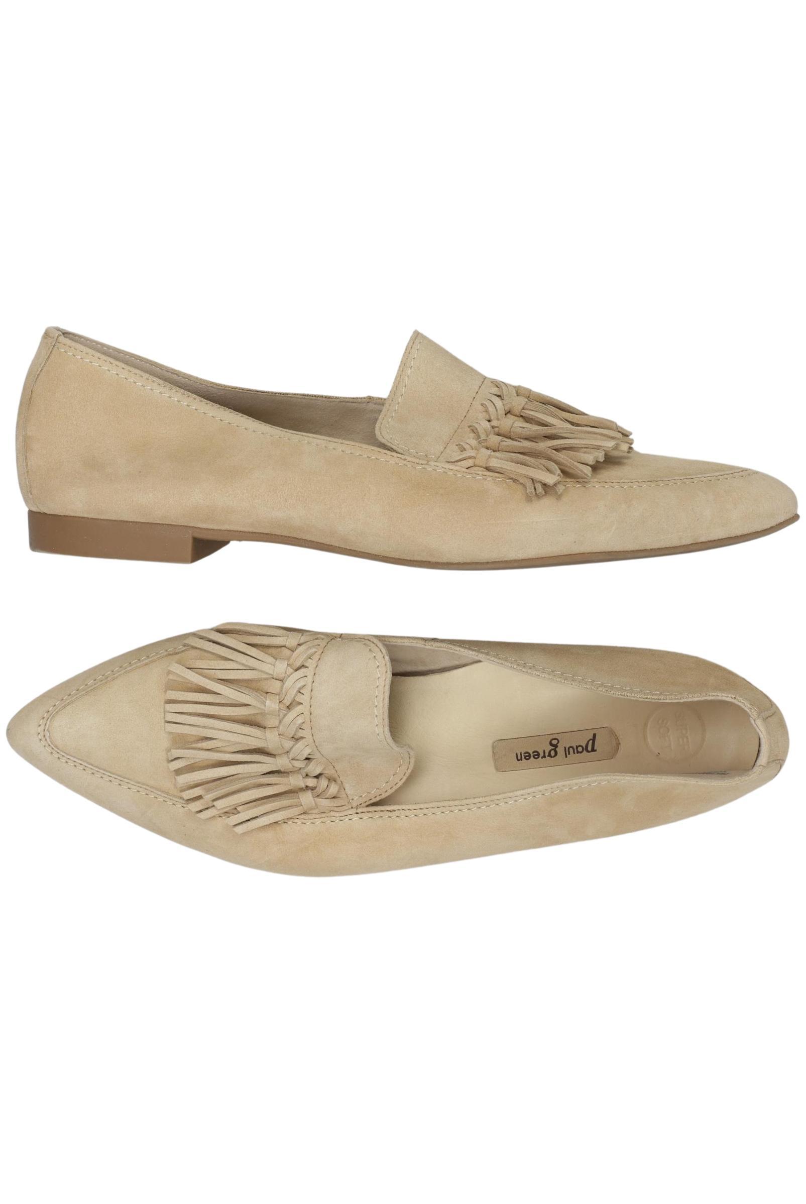 

Paul Green Damen Halbschuh, beige, Gr. 5.5