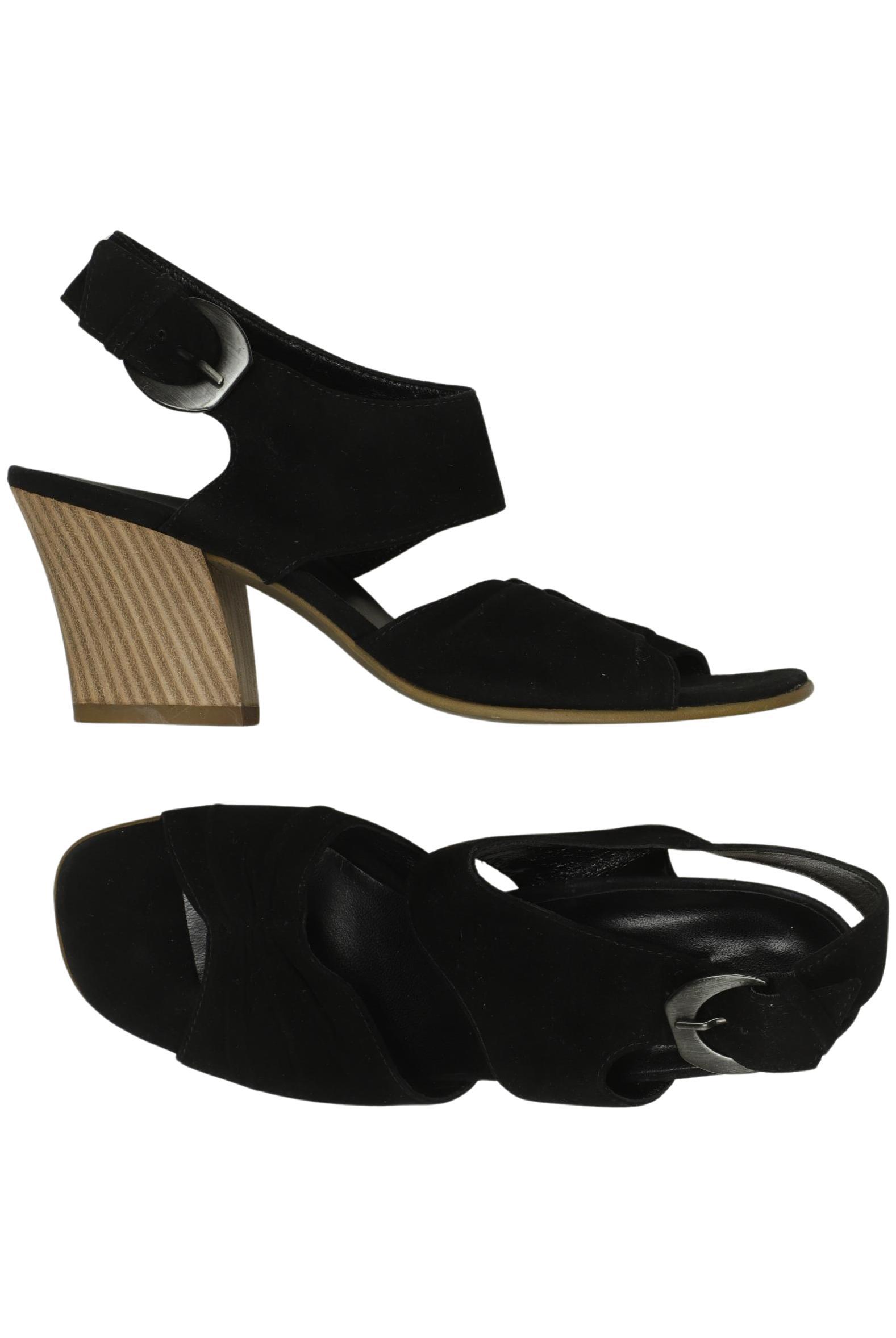 

Paul Green Damen Sandale, schwarz, Gr. 7