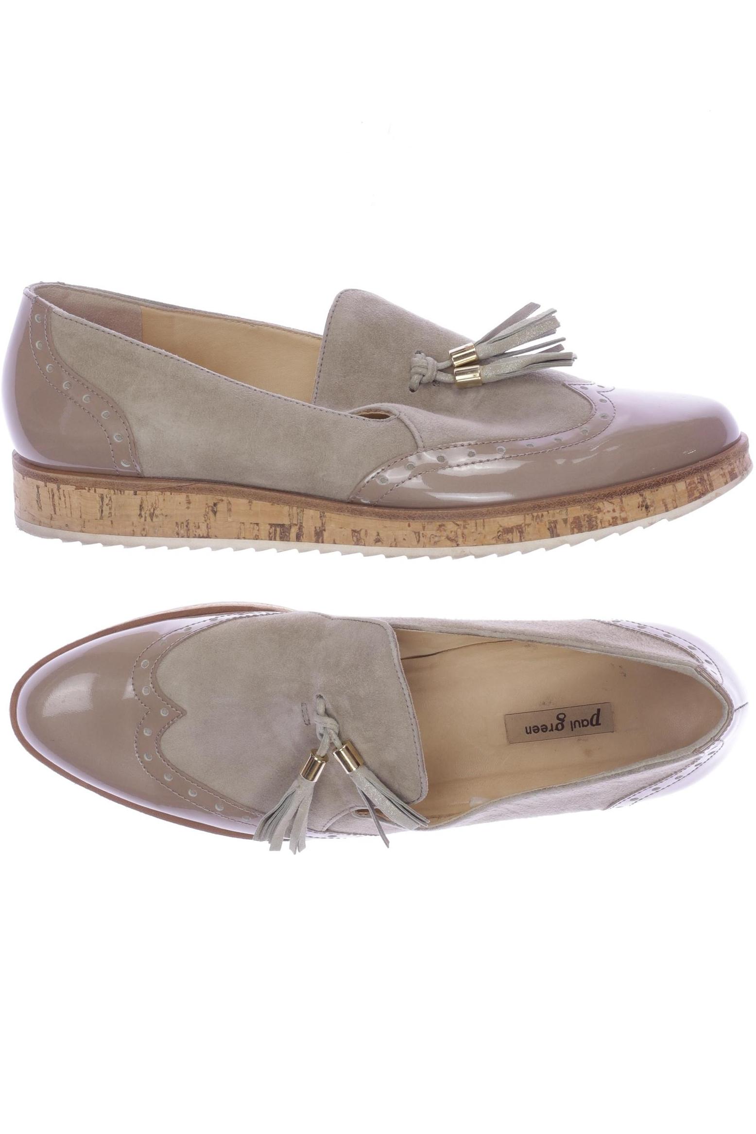 

Paul Green Damen Halbschuh, beige, Gr. 6.5