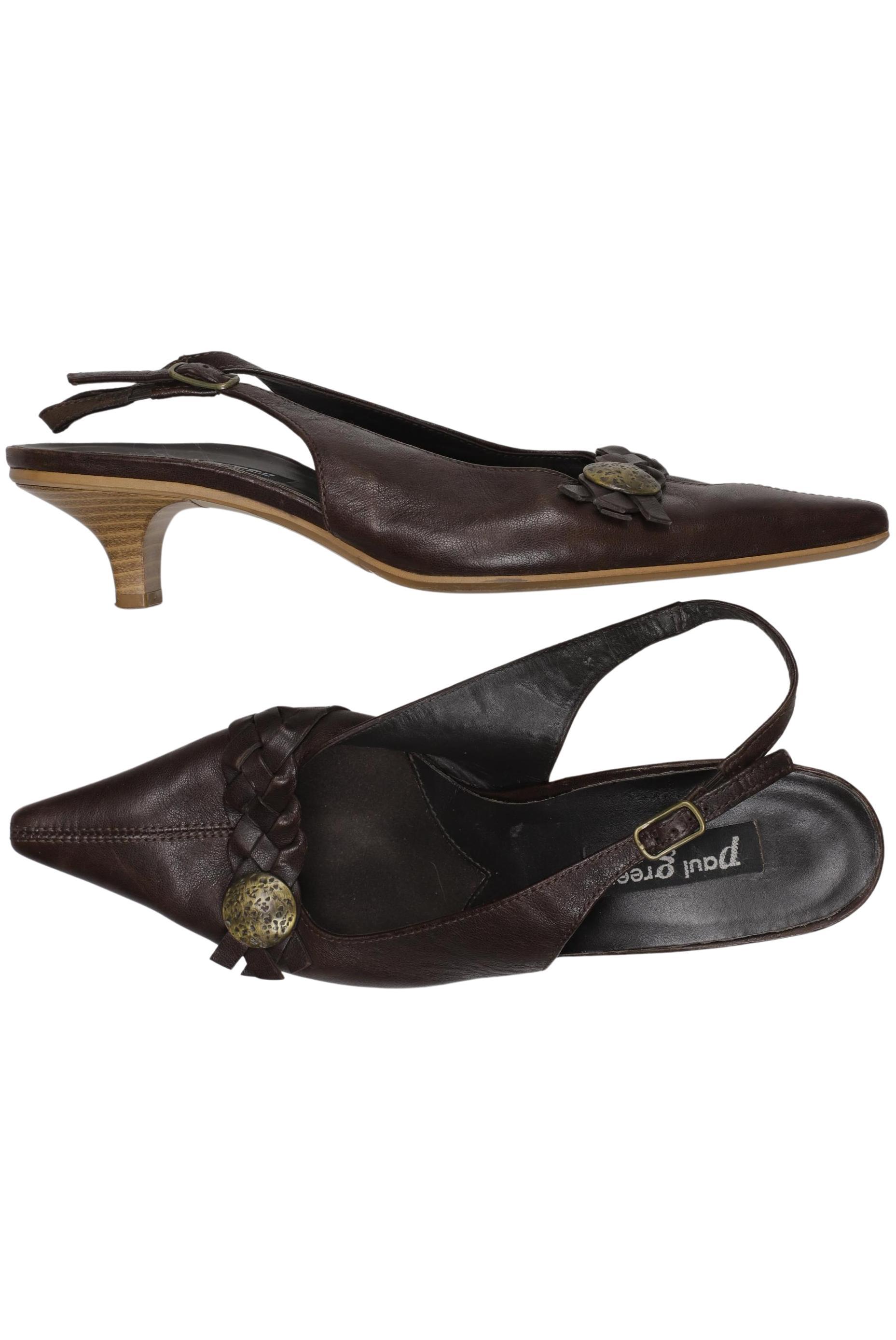 

Paul Green Damen Sandale, braun, Gr. 4.5