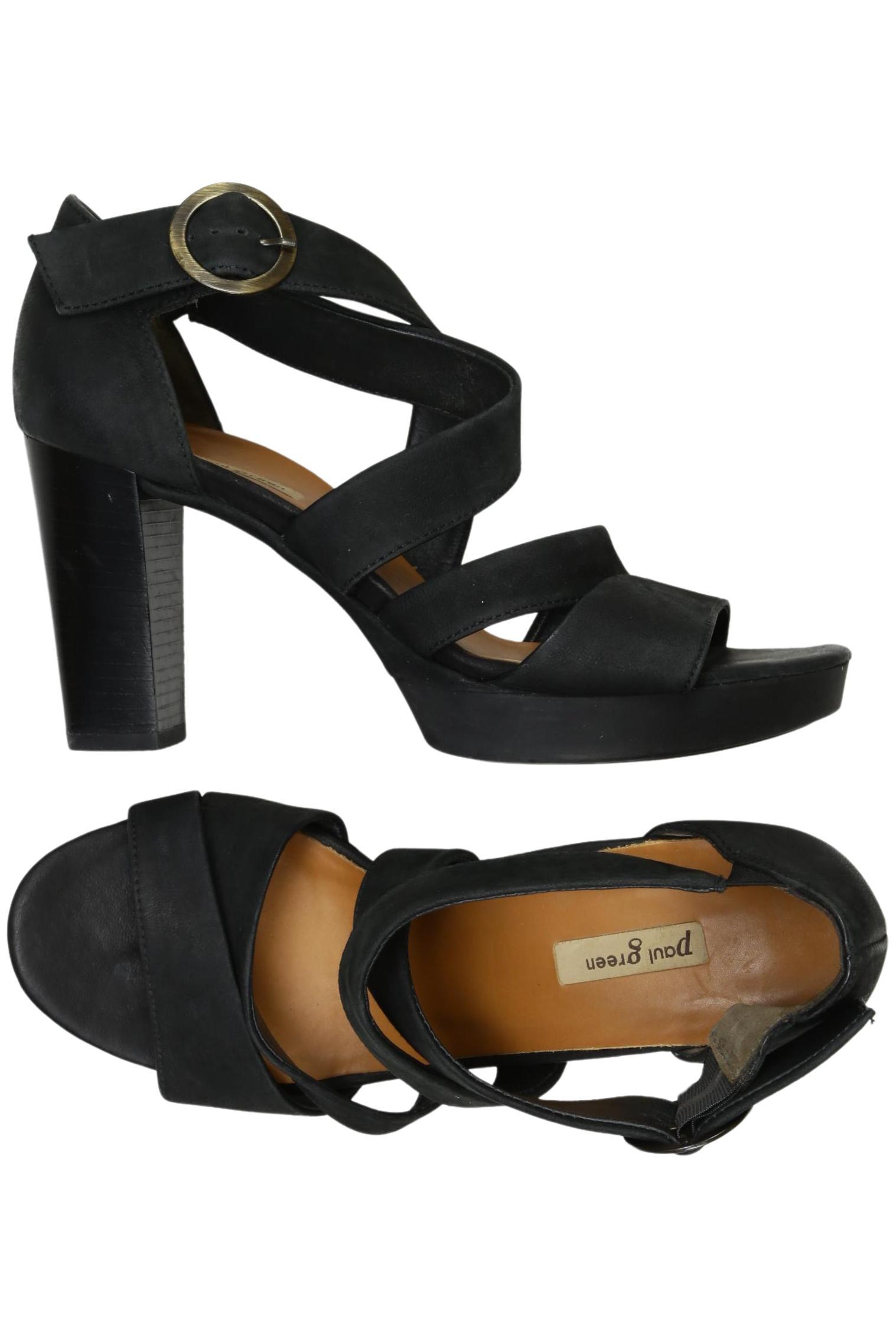 

Paul Green Damen Sandale, schwarz, Gr. 5.5