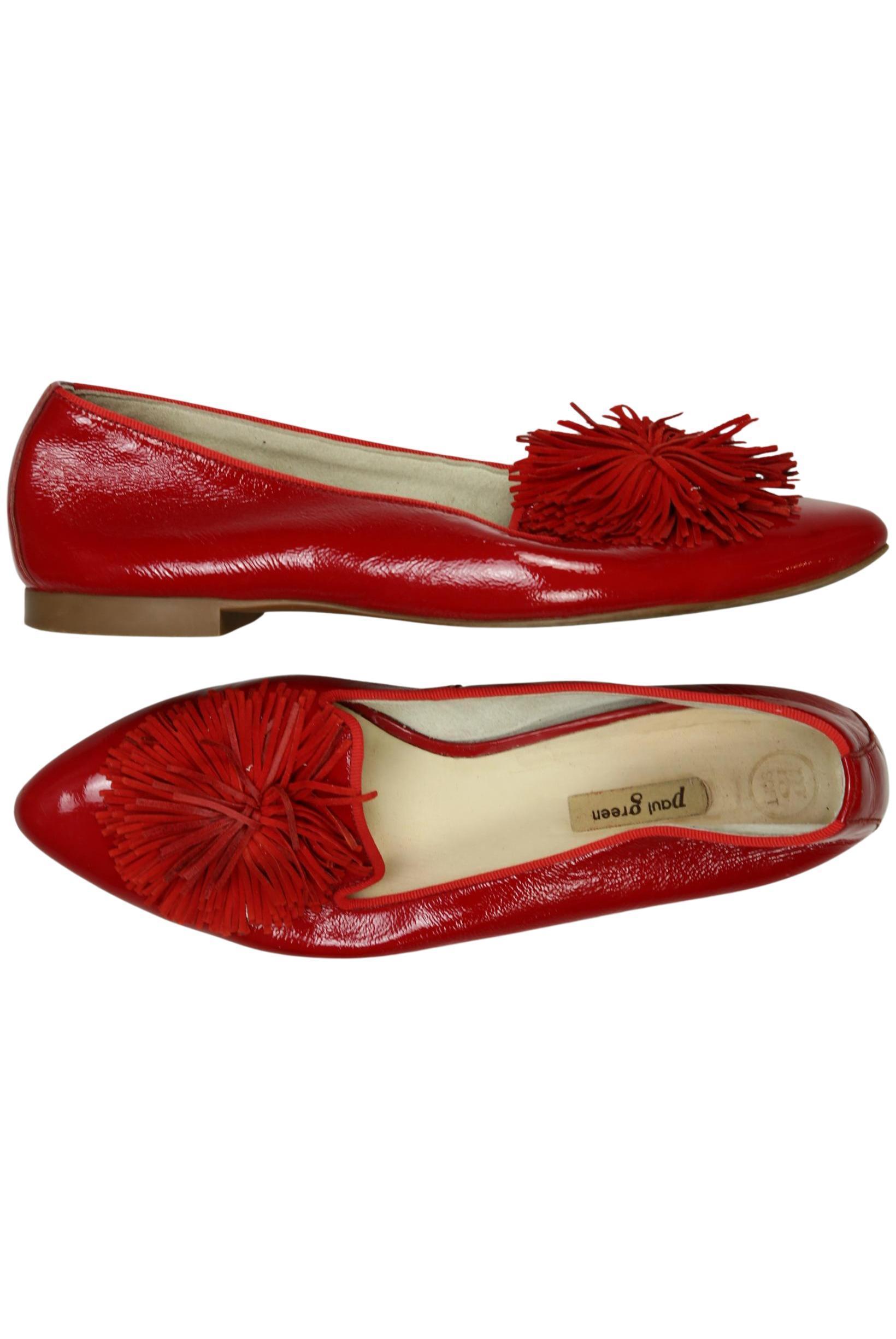 

Paul Green Damen Ballerinas, rot, Gr. 6