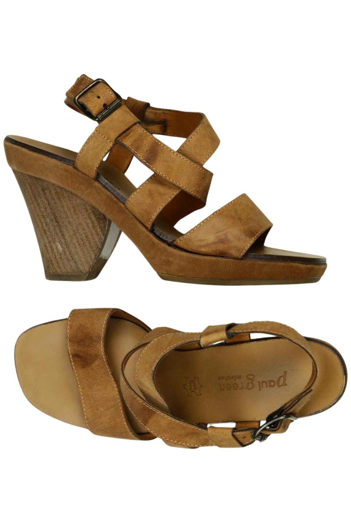 

Paul Green Damen Sandale, braun, Gr. 4.5
