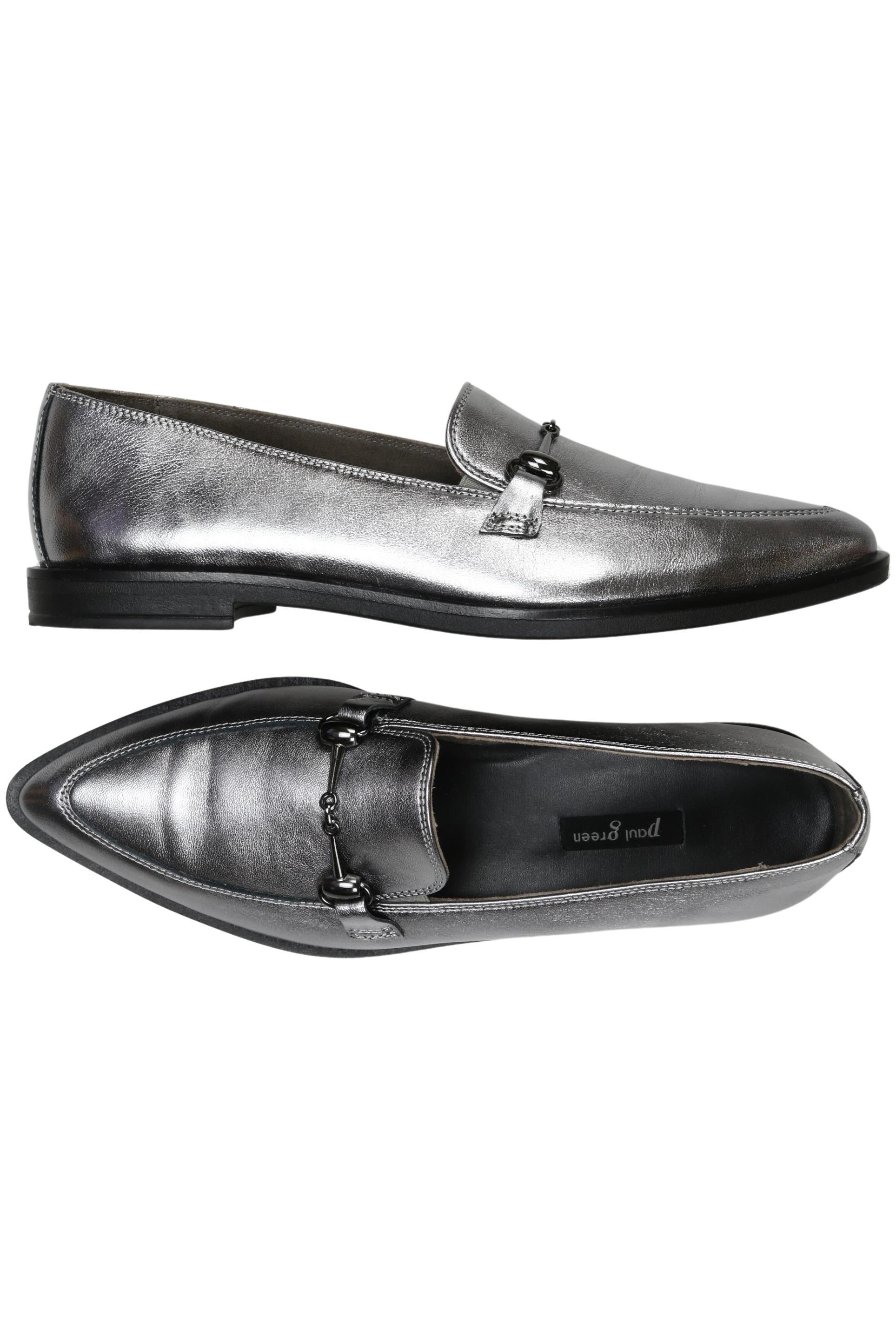 

Paul Green Damen Halbschuh, silber, Gr. 6