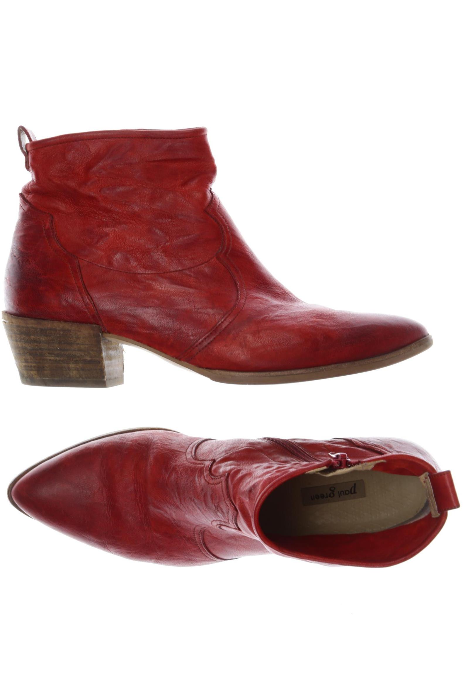 

Paul Green Damen Stiefelette, rot, Gr. 6