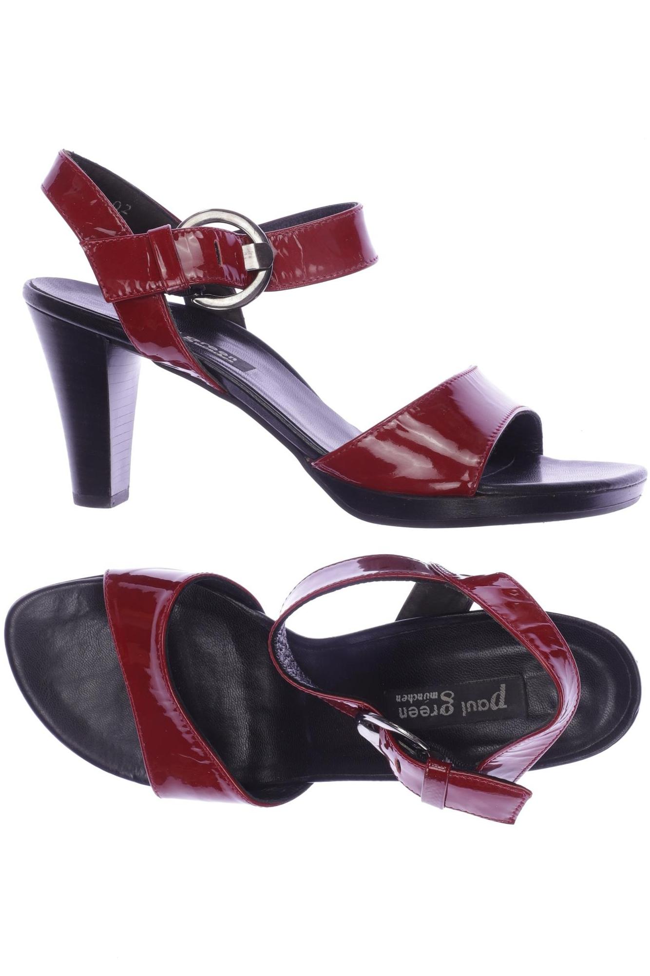 

Paul Green Damen Sandale, rot, Gr. 5.5