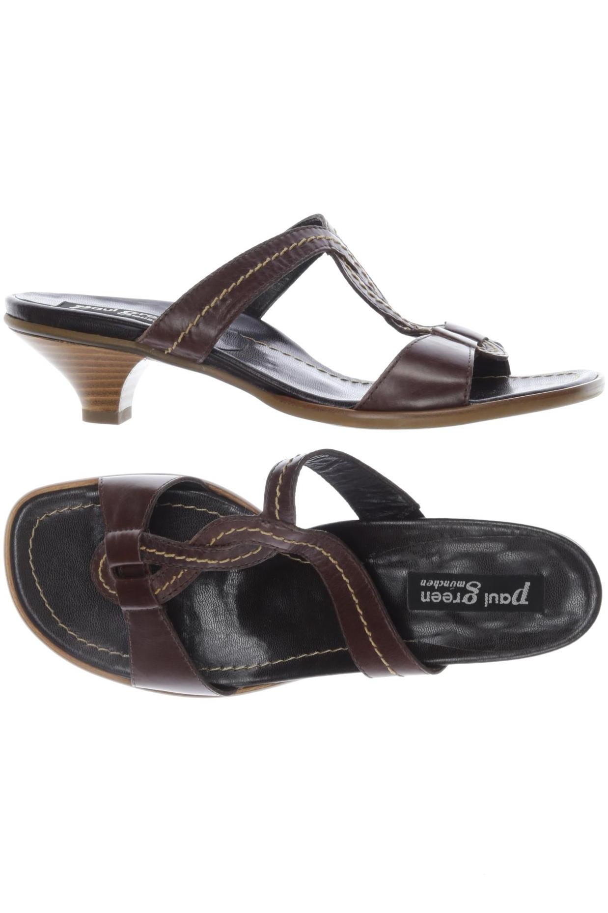 

Paul Green Damen Sandale, braun, Gr. 5