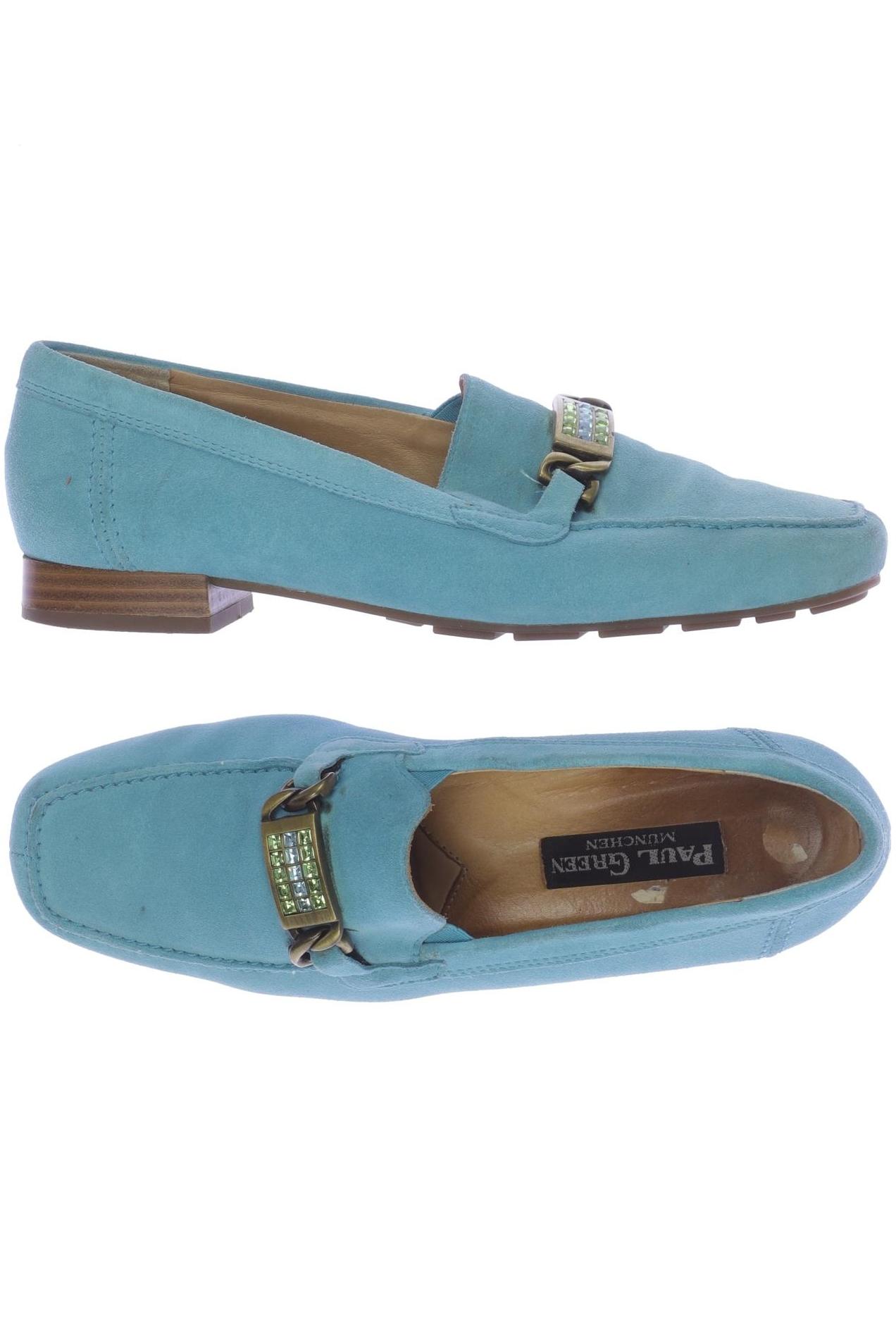 

Paul Green Damen Halbschuh, türkis, Gr. 4.5