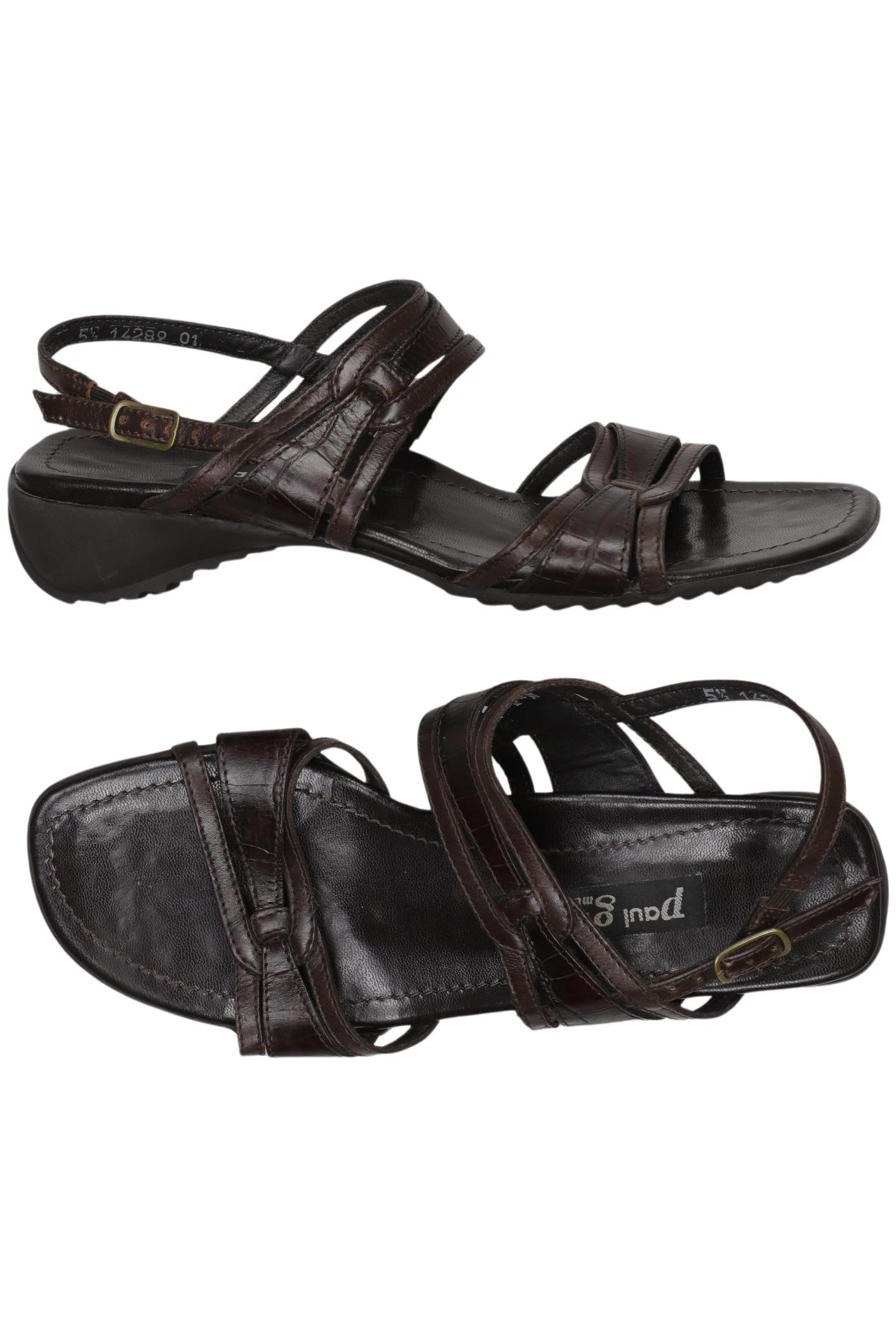 

Paul Green Damen Sandale, braun, Gr. 5.5