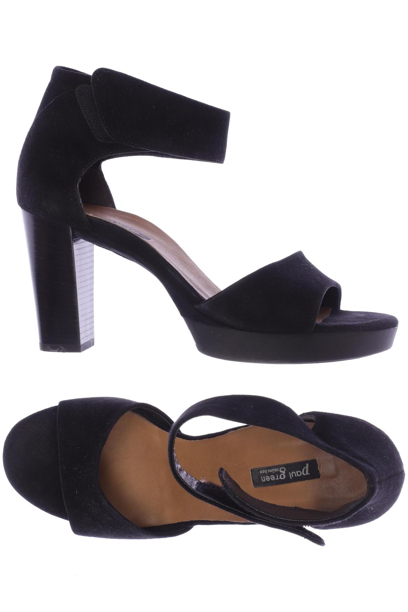 

Paul Green Damen Sandale, schwarz, Gr. 5.5