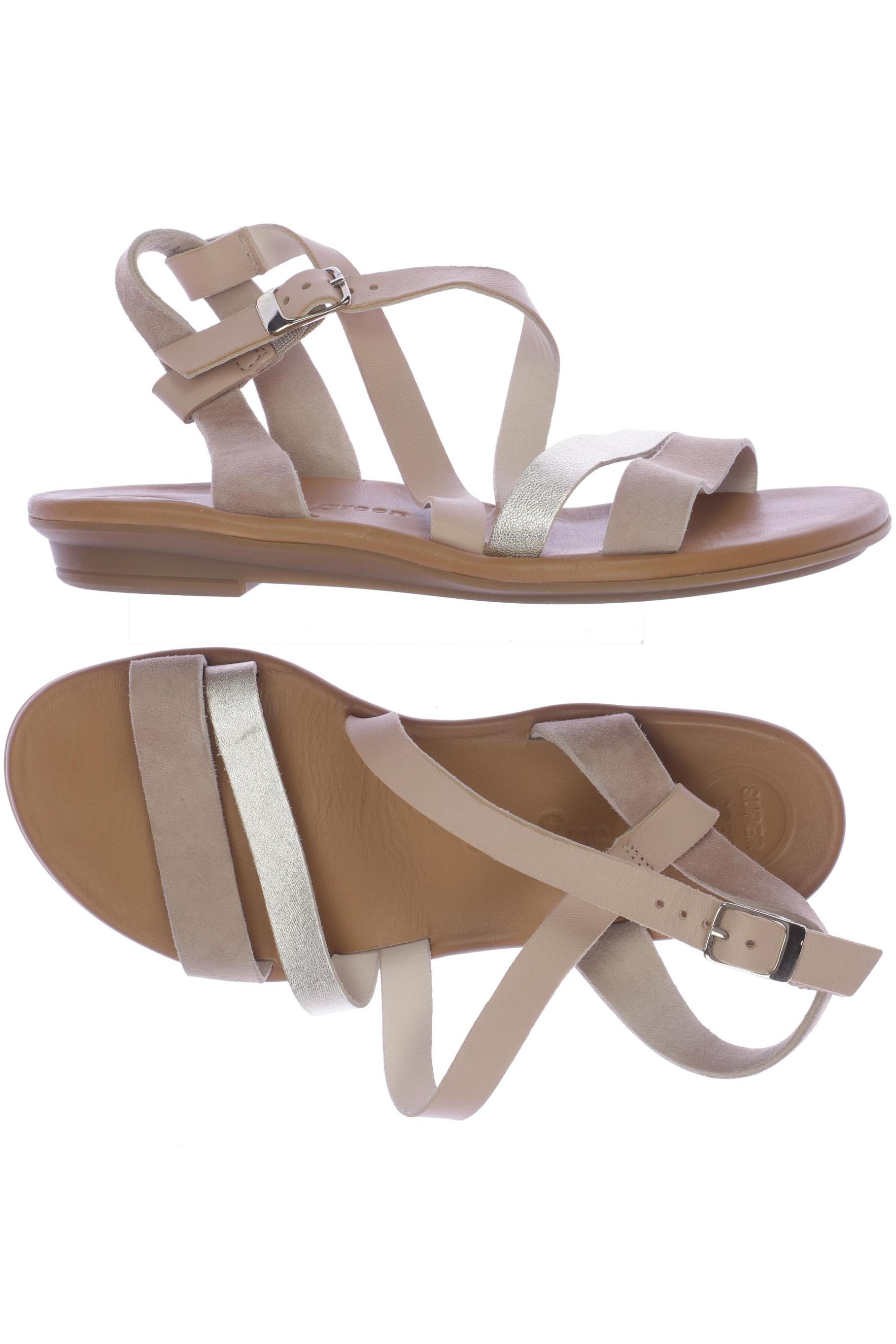 

Paul Green Damen Sandale, beige, Gr. 4