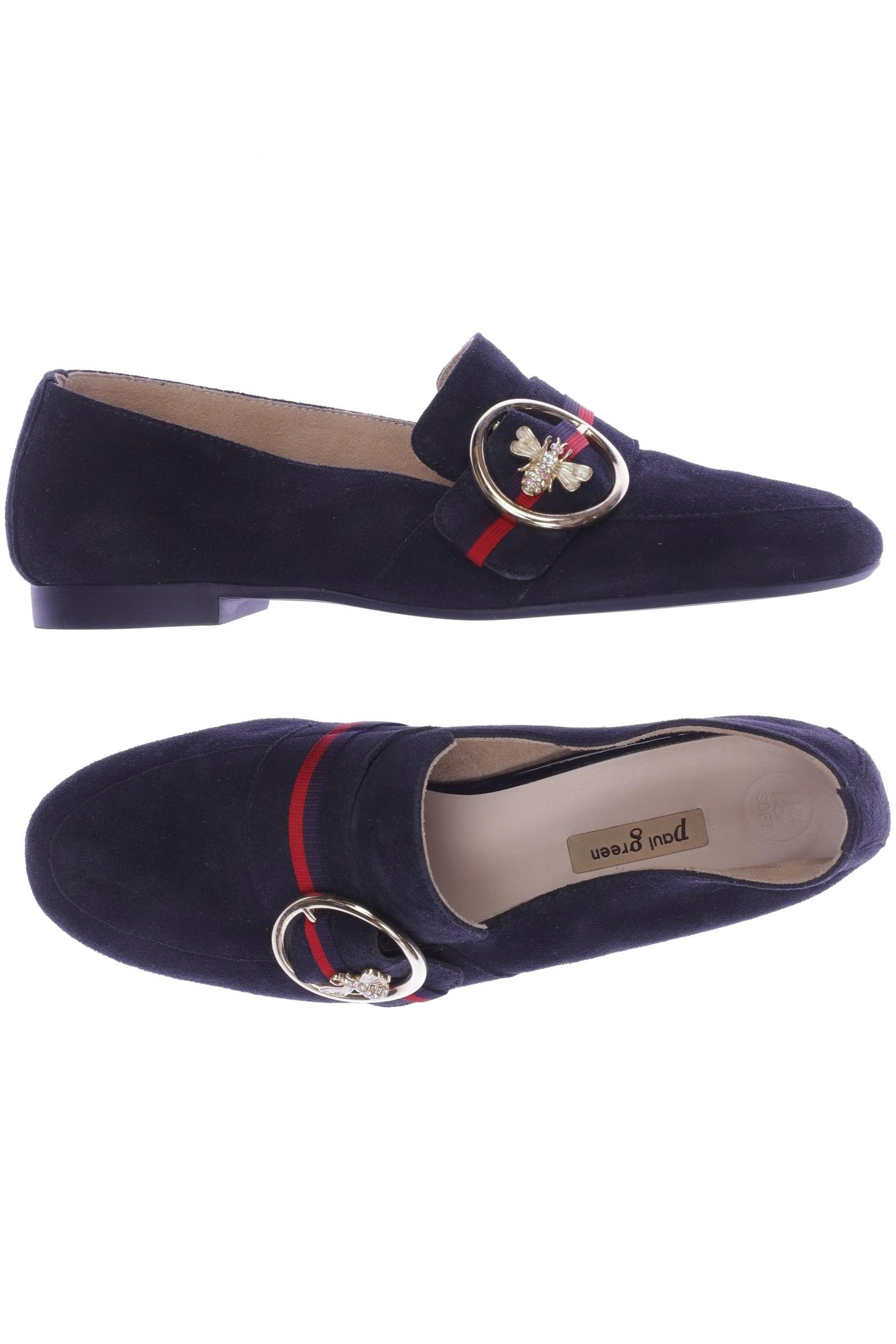 

Paul Green Damen Halbschuh, marineblau, Gr. 4