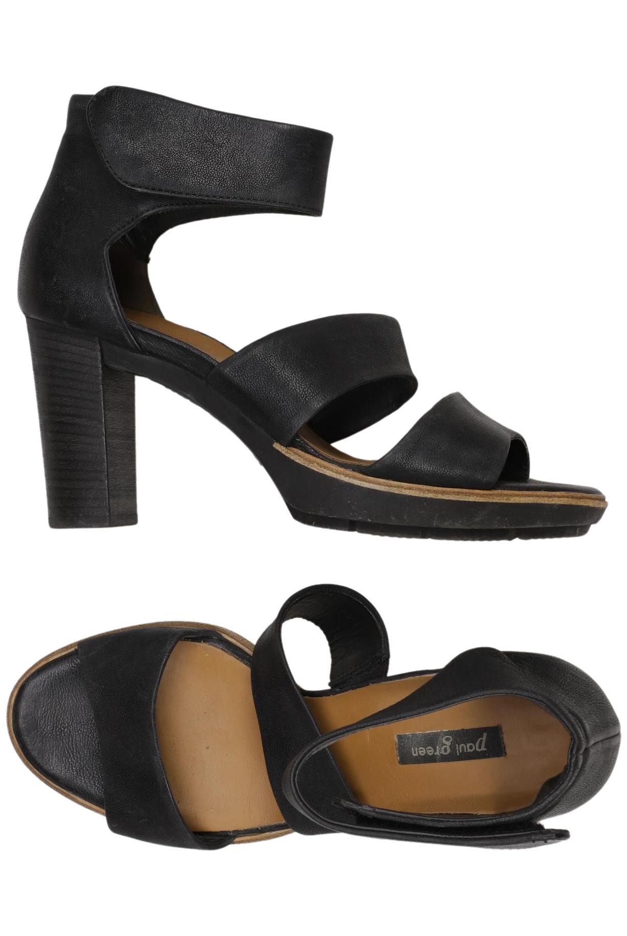 

Paul Green Damen Sandale, schwarz, Gr. 5