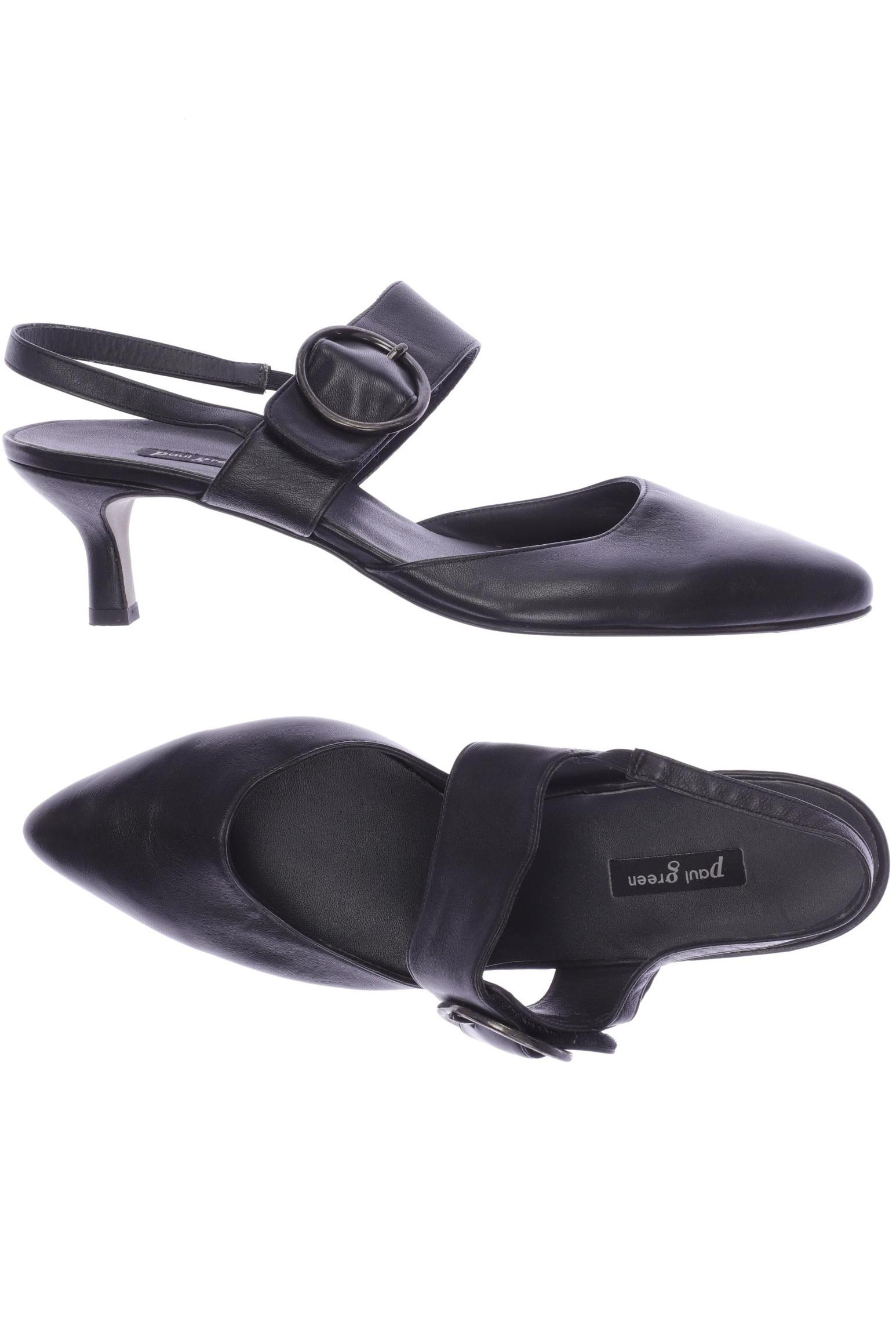 

Paul Green Damen Sandale, schwarz