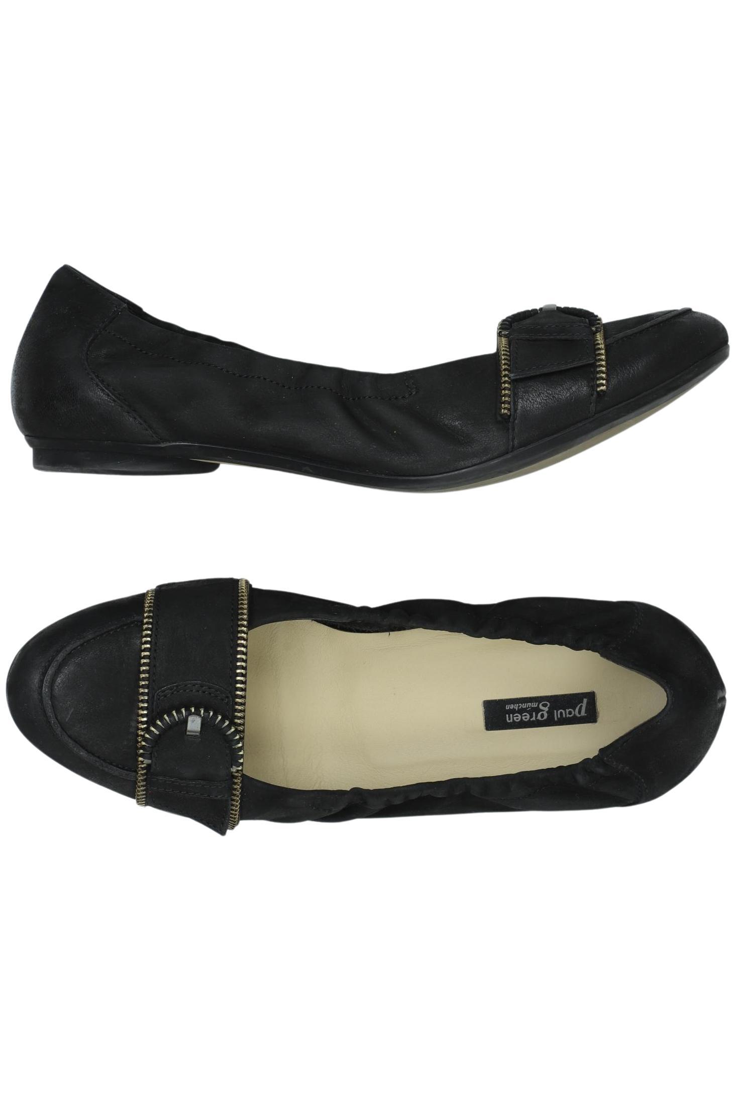 

Paul Green Damen Ballerinas, schwarz, Gr. 6.5