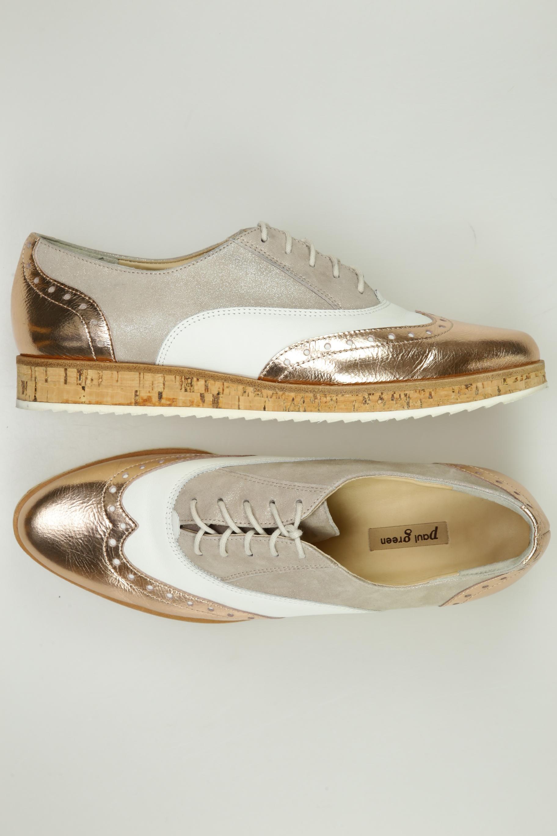 

Paul Green Damen Halbschuh, beige, Gr. 5.5