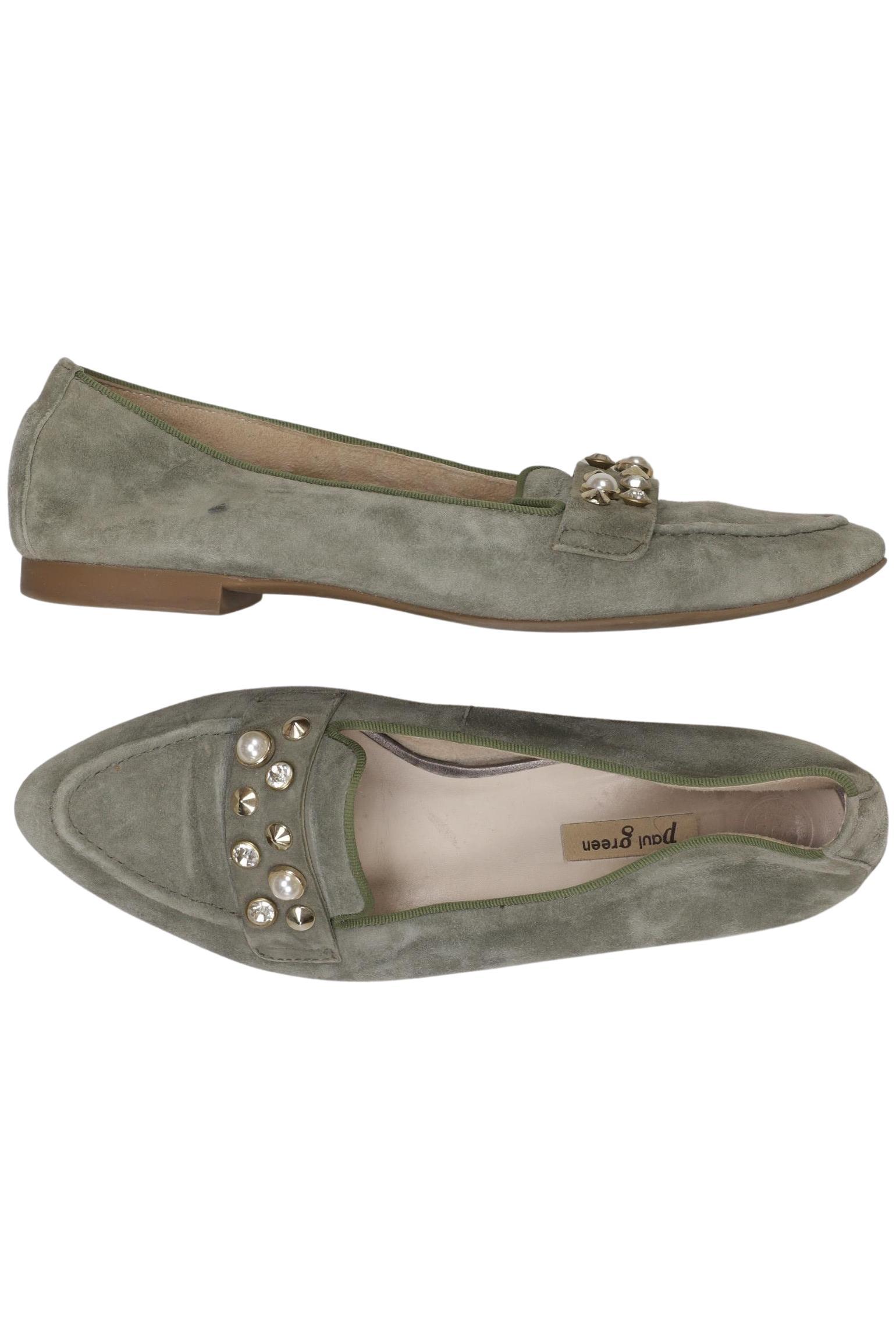 

Paul Green Damen Halbschuh, grün, Gr. 5.5