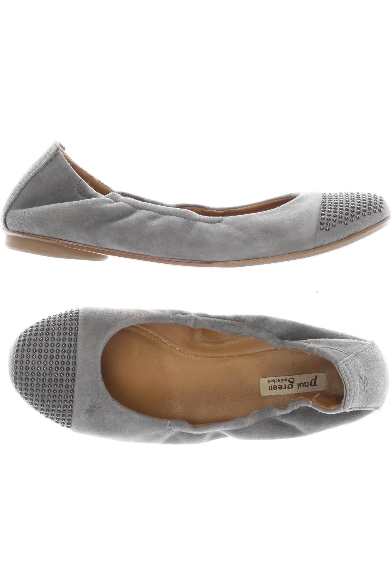 

Paul Green Damen Ballerinas, grau, Gr. 4