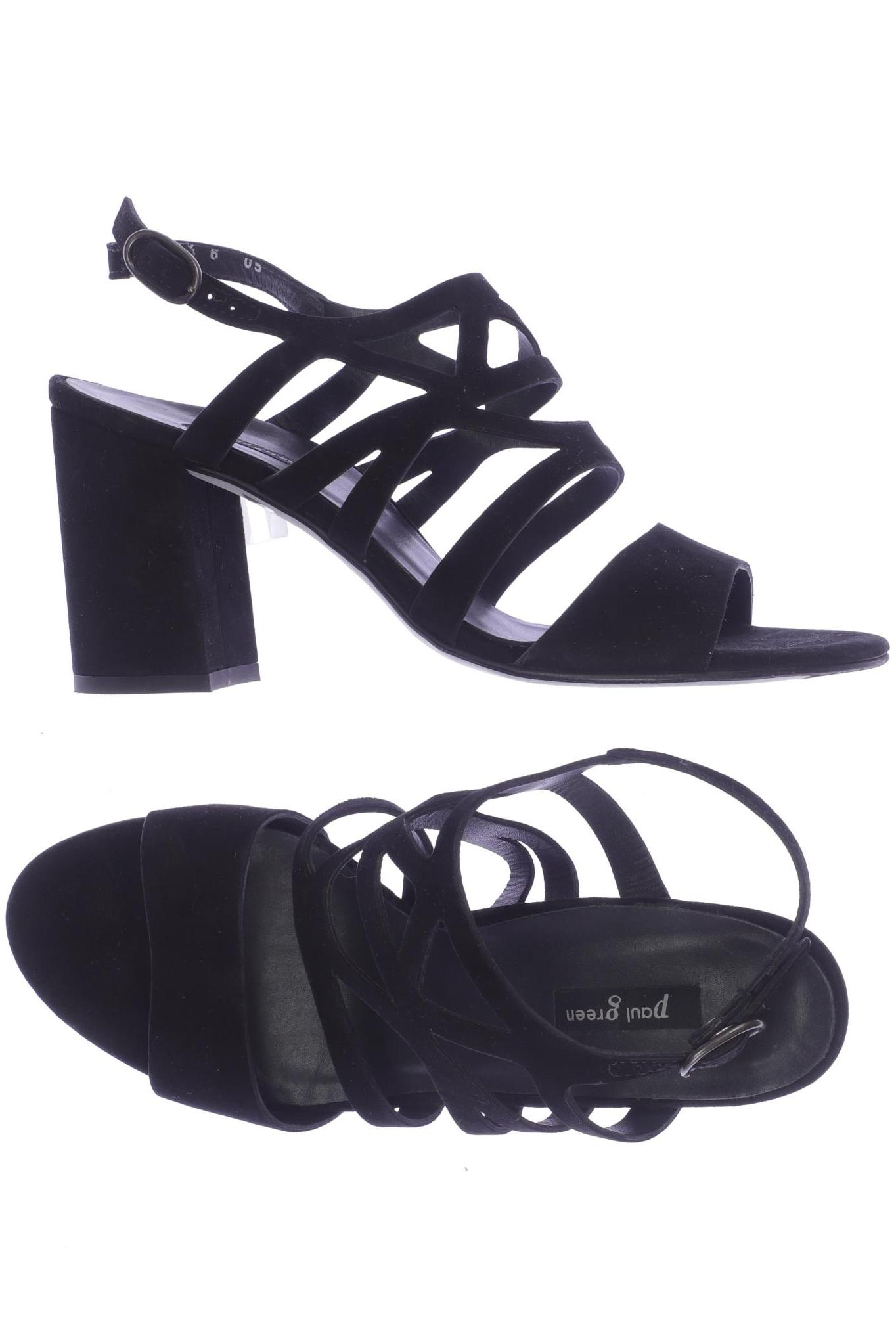 

Paul Green Damen Sandale, schwarz, Gr. 6