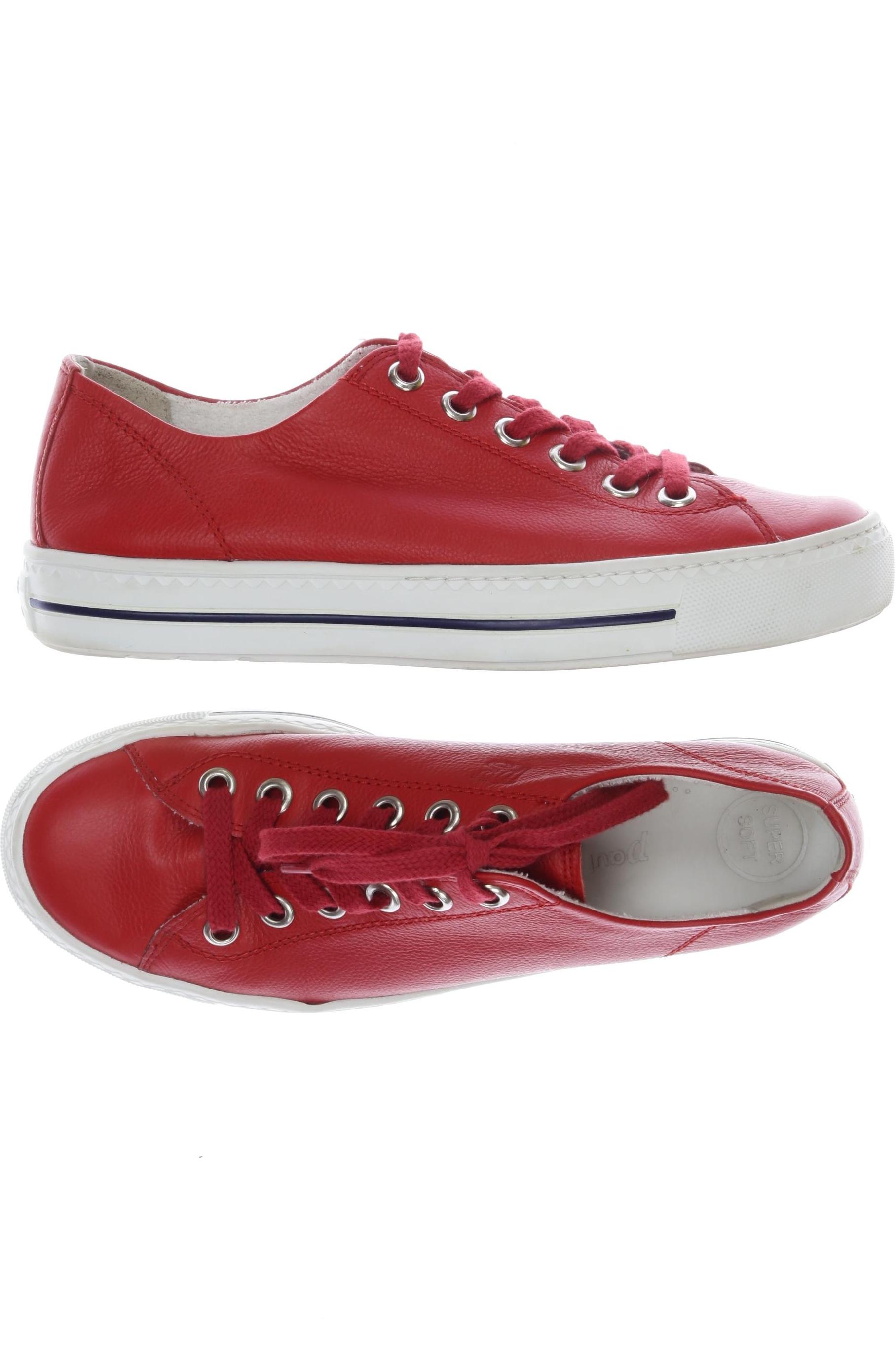 

Paul Green Damen Sneakers, rot, Gr. 7