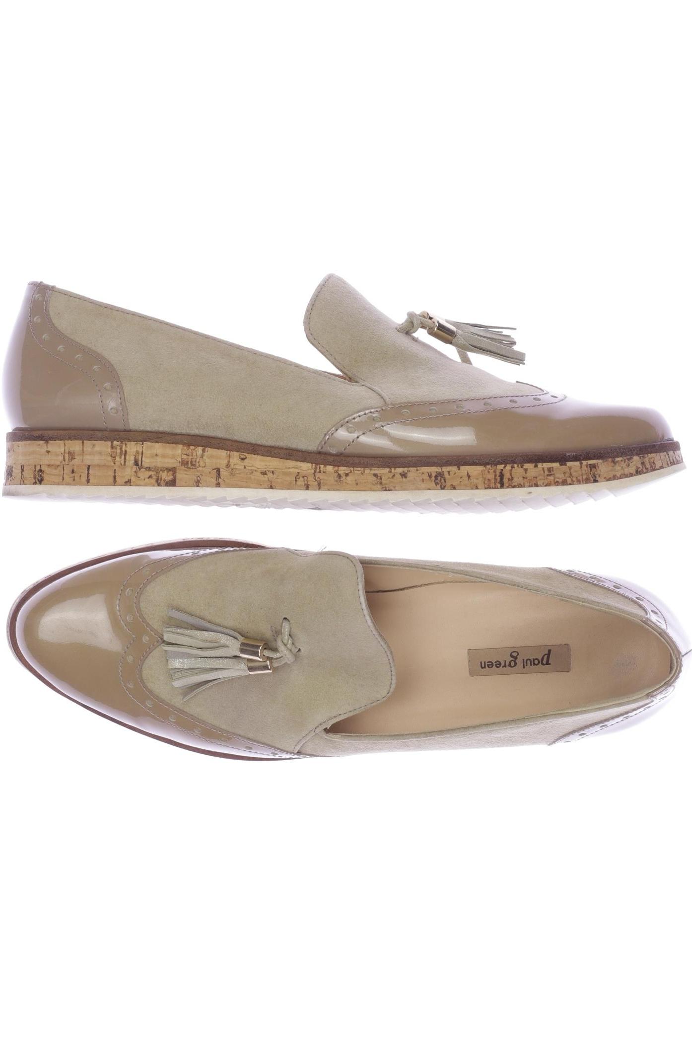 

Paul Green Damen Halbschuh, beige, Gr. 6.5