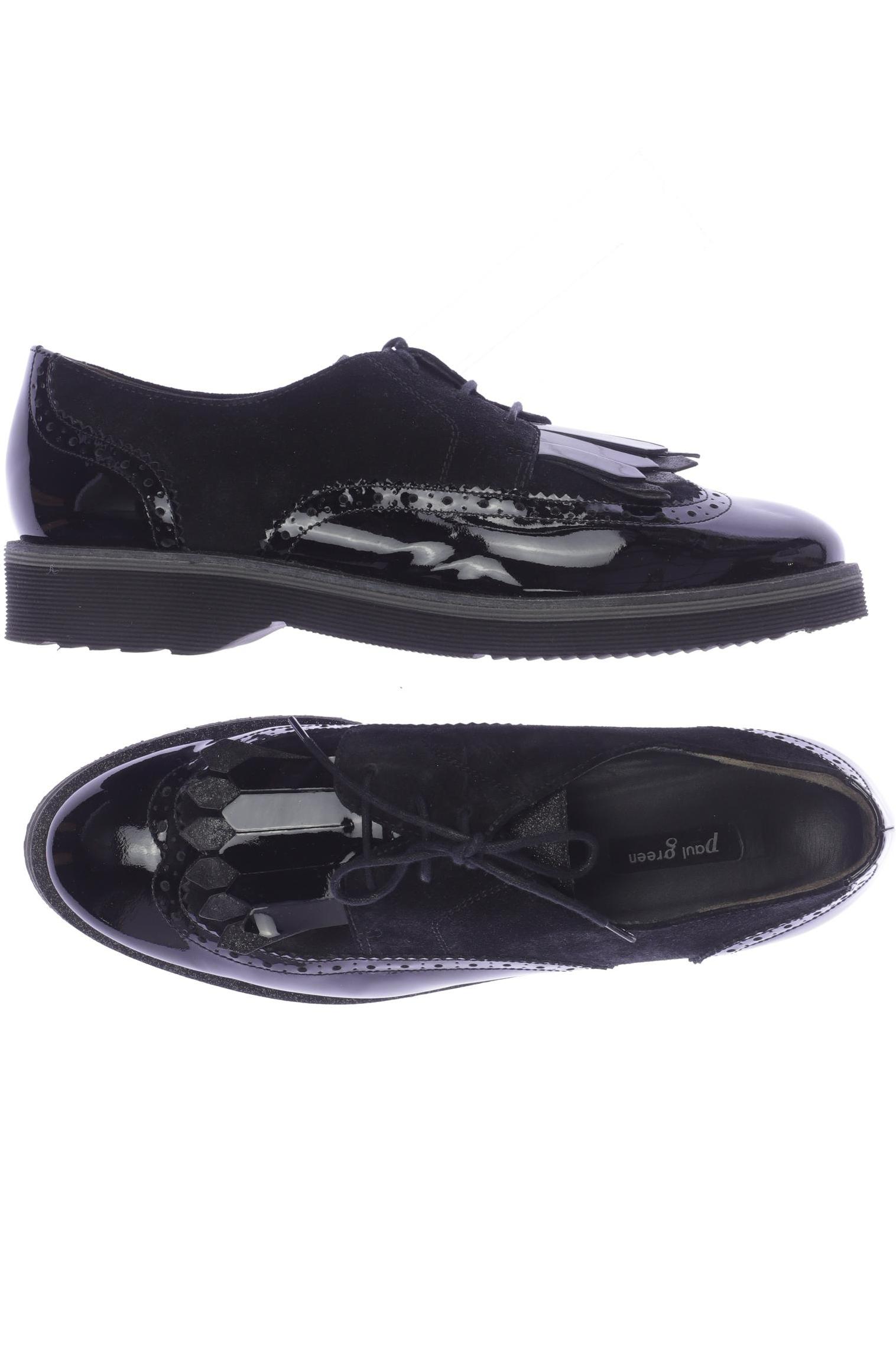 

Paul Green Damen Halbschuh, schwarz, Gr. 6.5