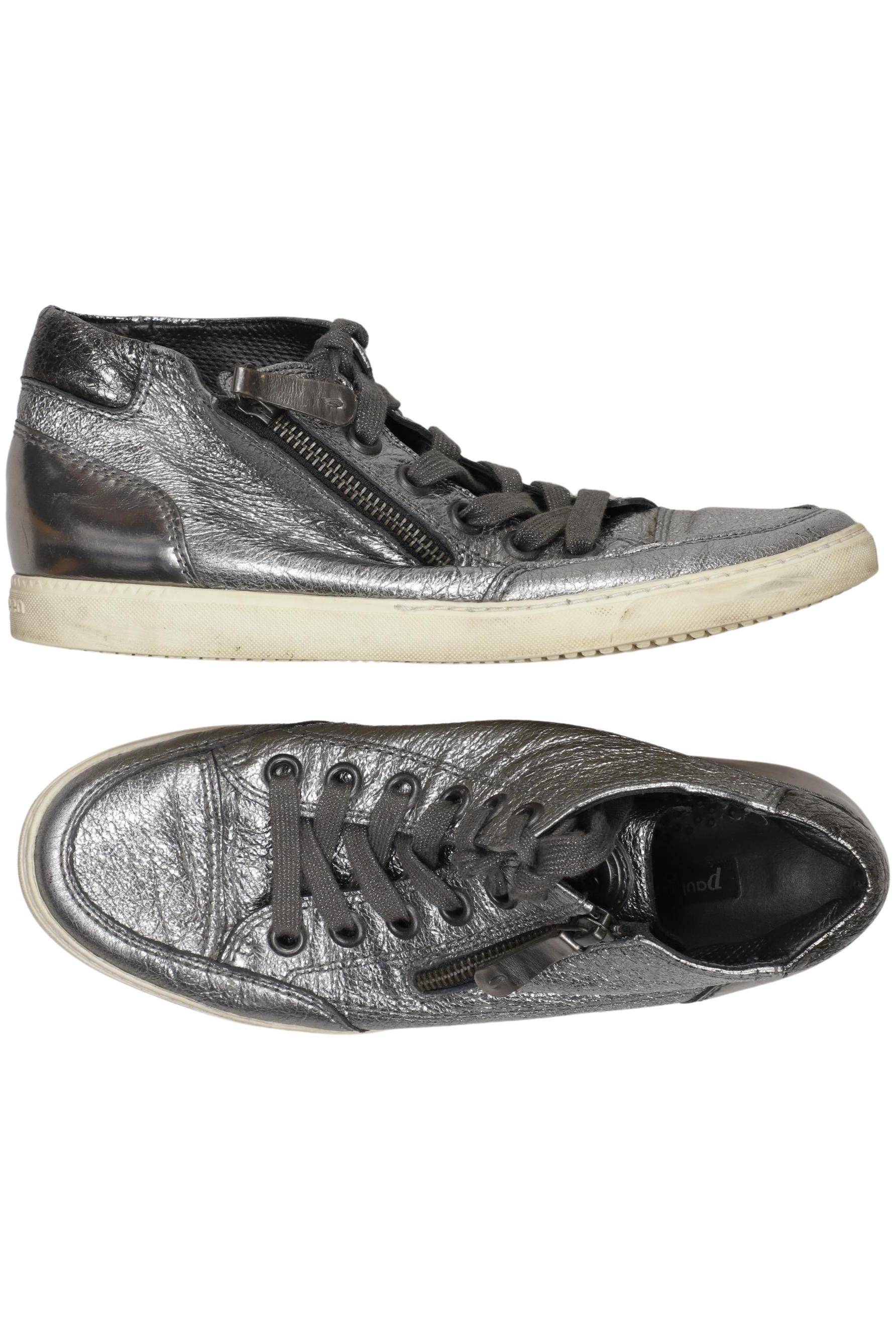

Paul Green Damen Sneakers, silber, Gr. 5