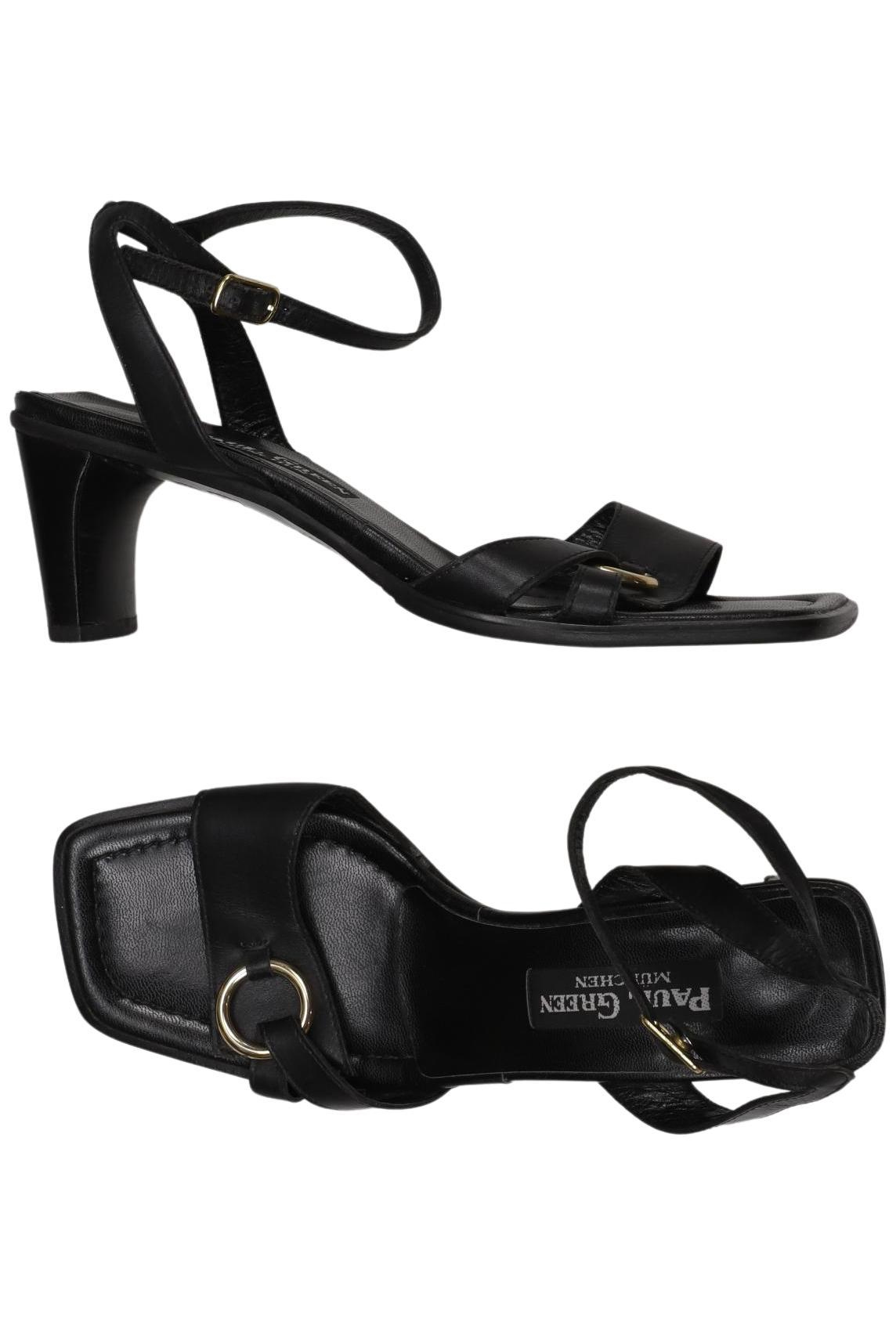 

Paul Green Damen Sandale, schwarz, Gr. 4