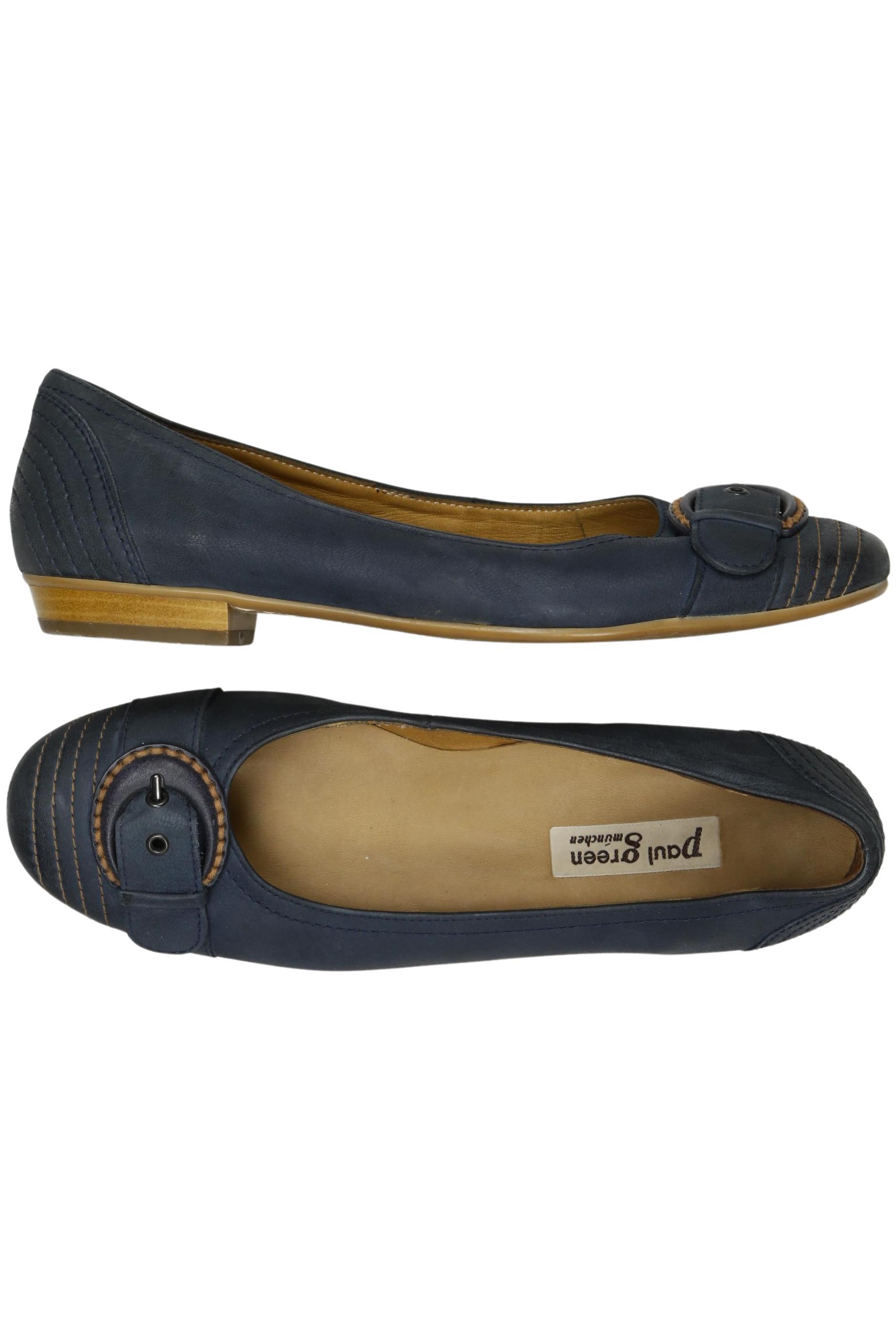 

Paul Green Damen Ballerinas, blau, Gr. 6.5