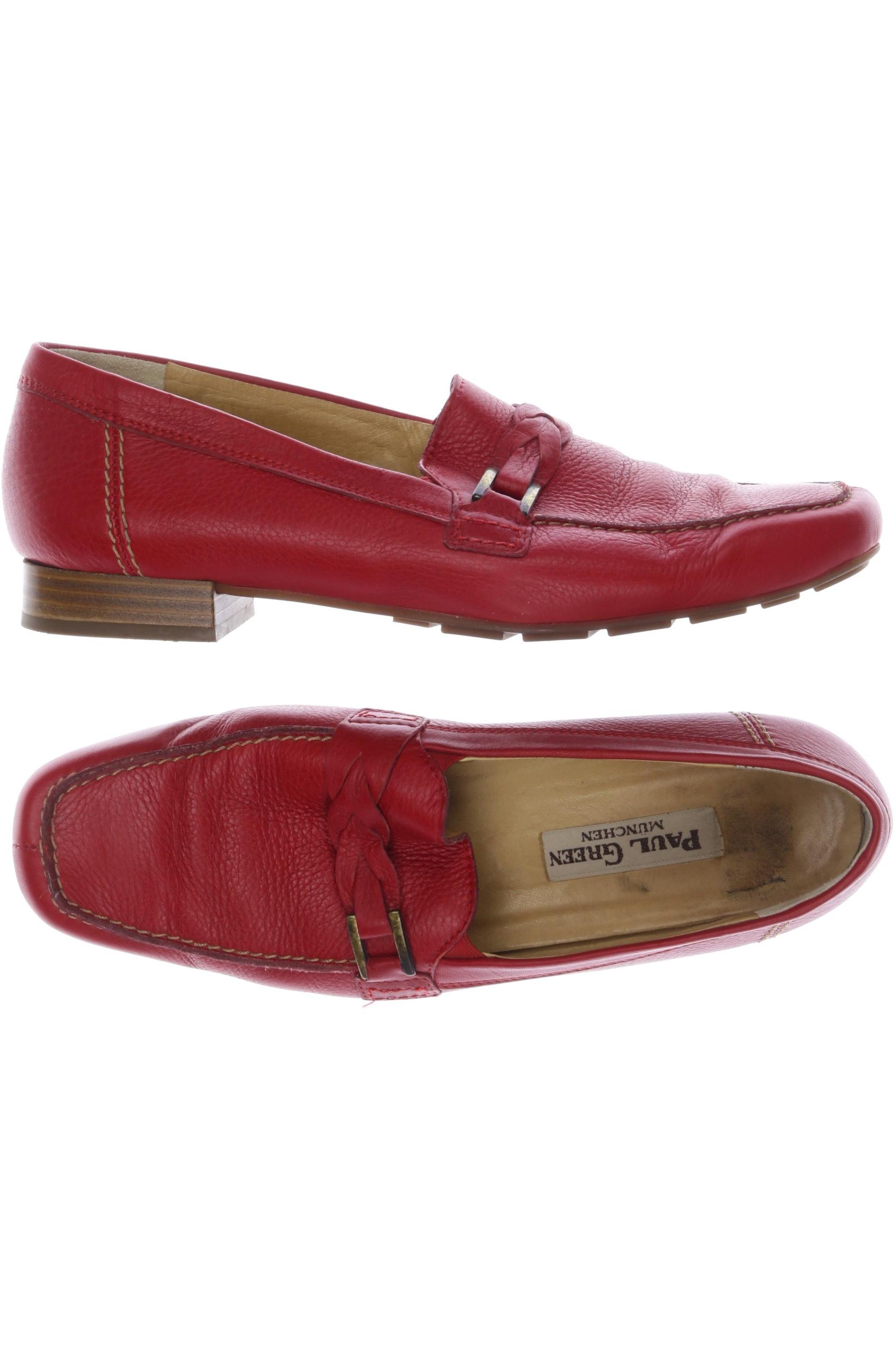 

Paul Green Damen Halbschuh, rot, Gr. 5.5