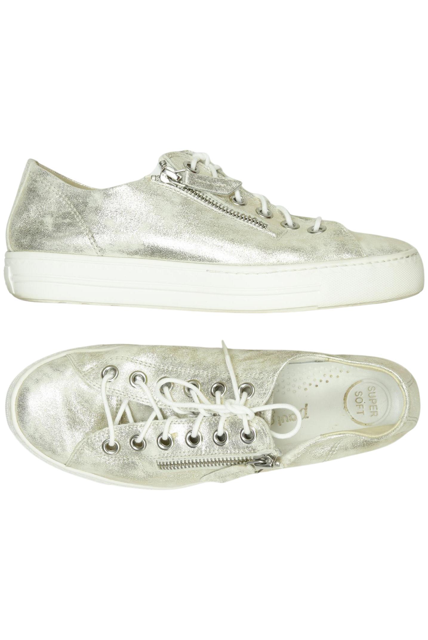 

Paul Green Damen Sneakers, gold, Gr. 5