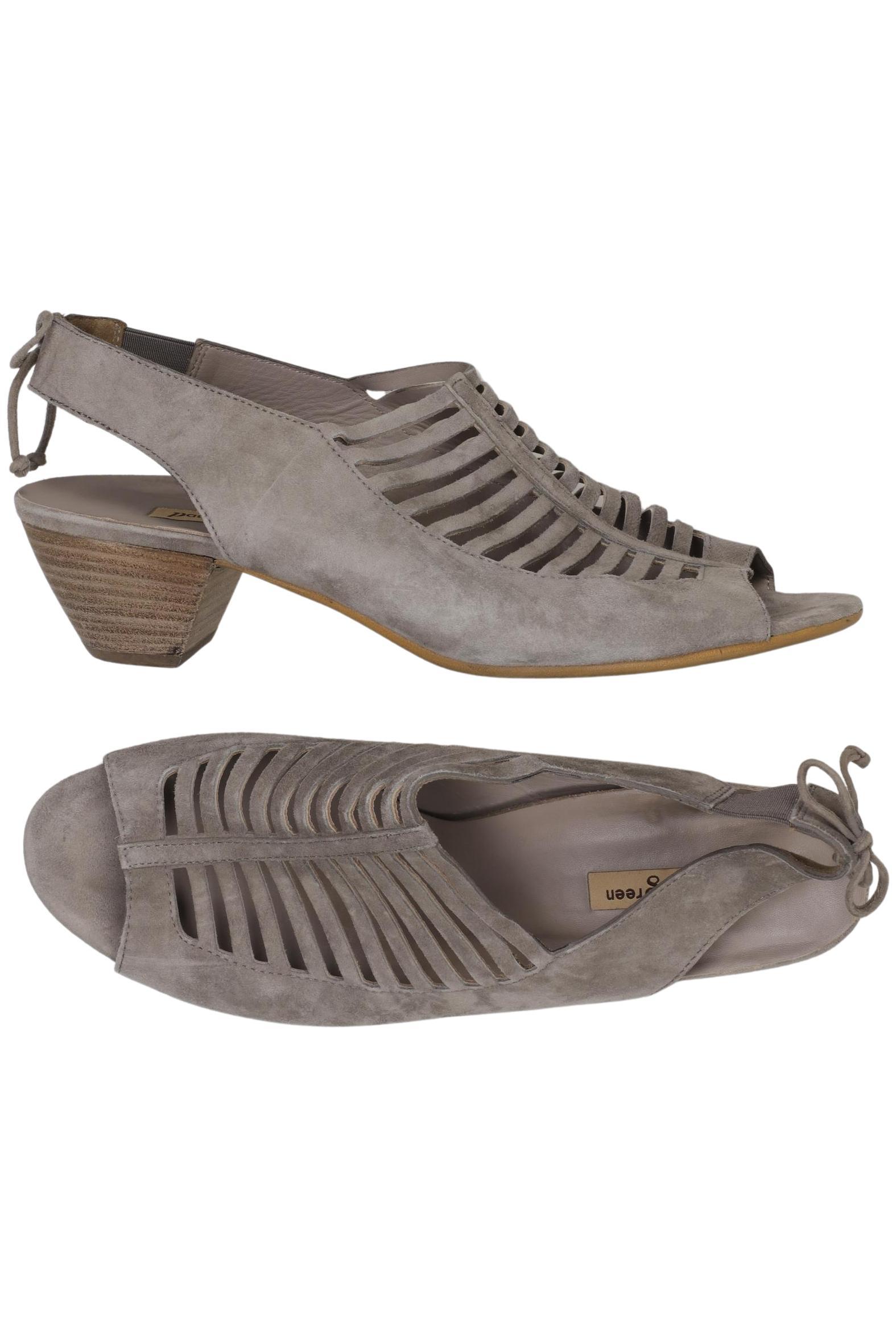 

Paul Green Damen Sandale, grau, Gr. 7.5