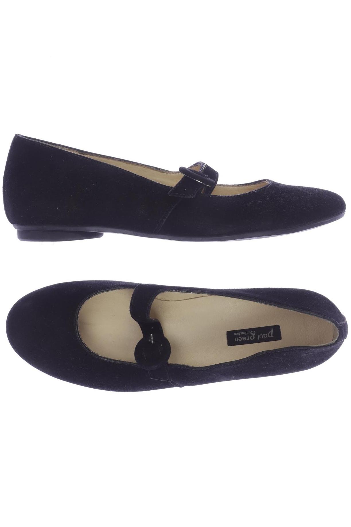 

Paul Green Damen Ballerinas, schwarz