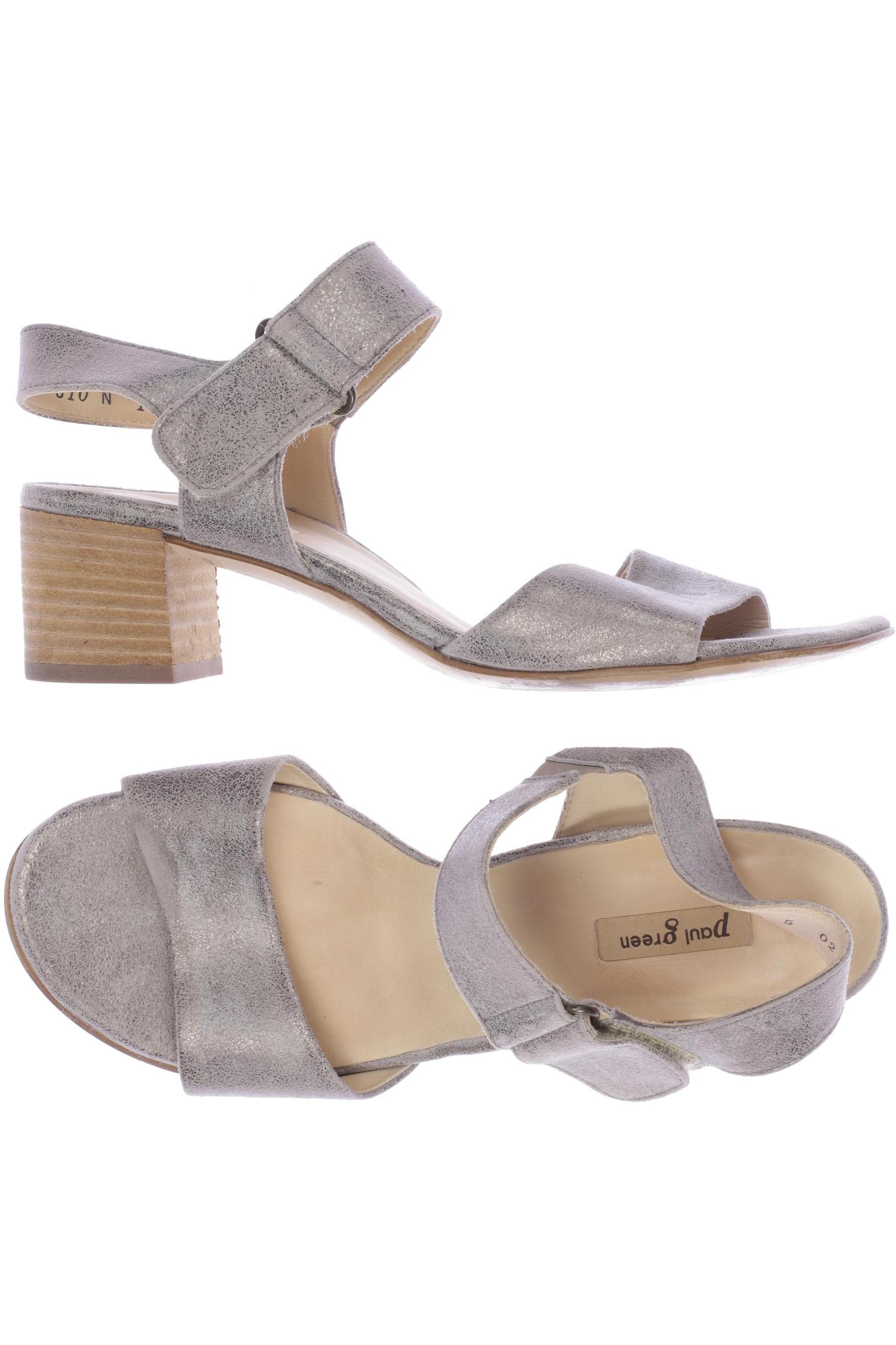 

Paul Green Damen Sandale, beige, Gr. 5